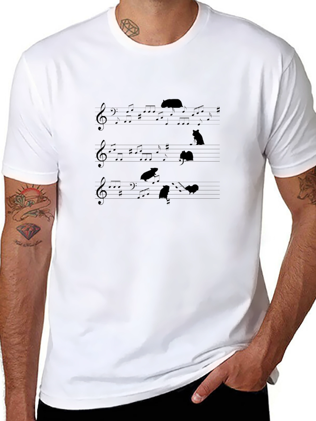 Musical Cat T-Shirt