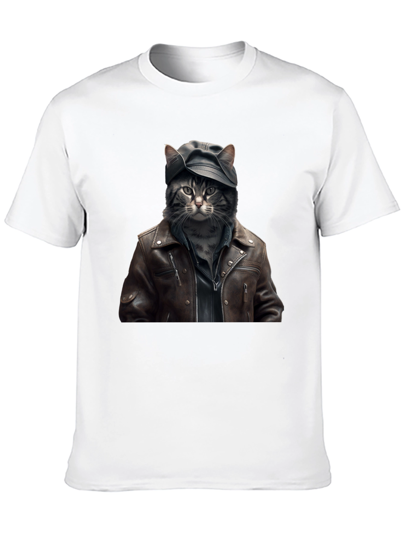 Cool Cat Biker T-Shirt