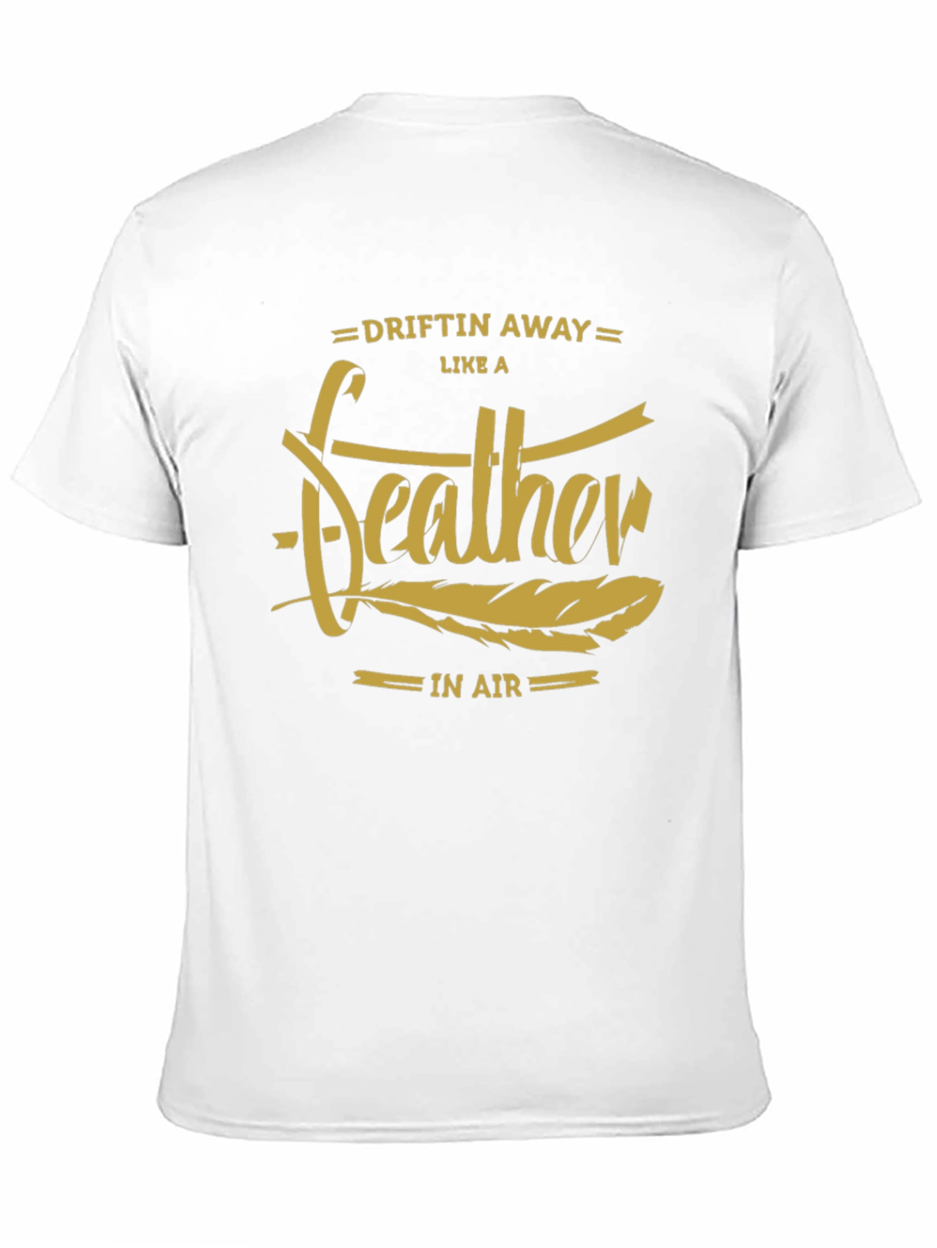 Driftin Away Feather Graphic T-Shirt