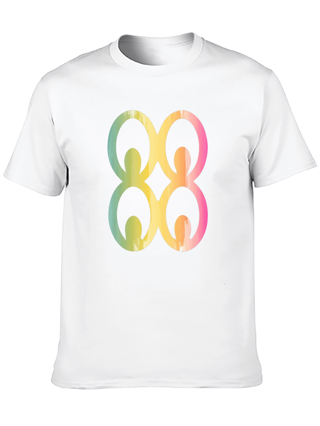 Adinkra Symbol Graphic Tee - Black