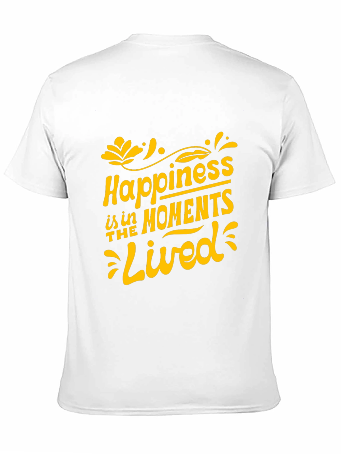 Happiness in Moments Lived Graphic Tee