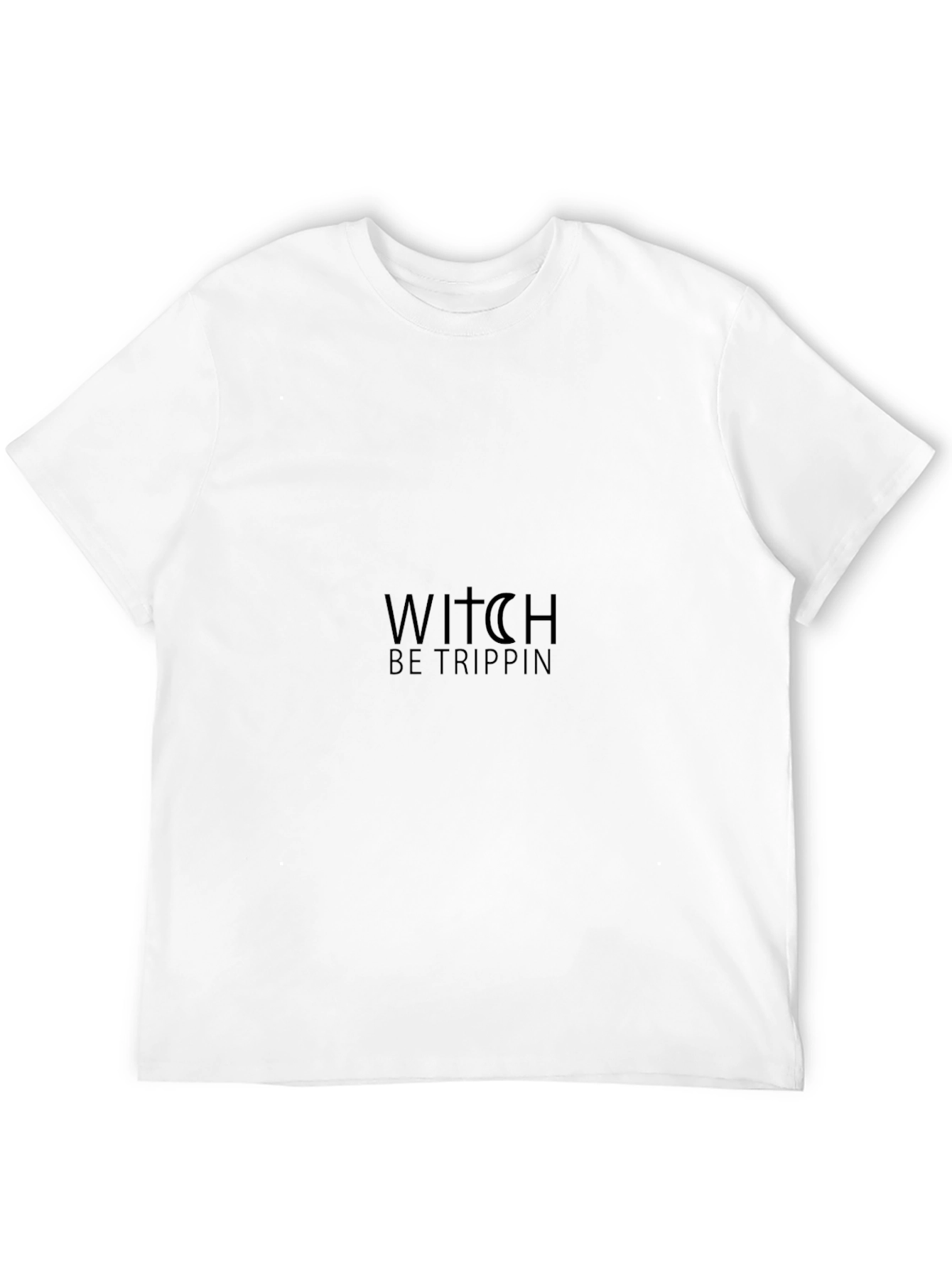 Witch Be Trippin Black Tee