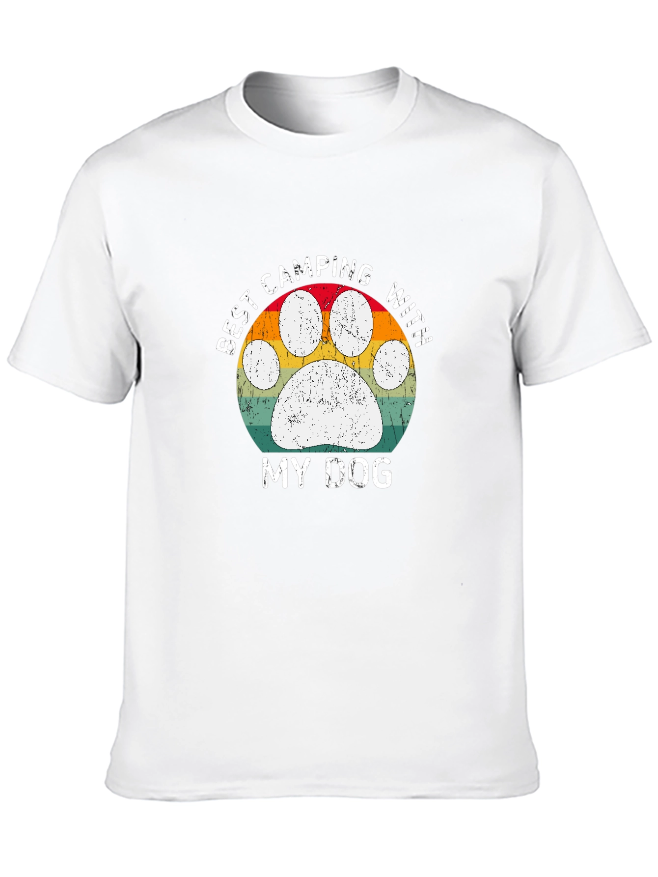 Best Camping With My Dog T-Shirt