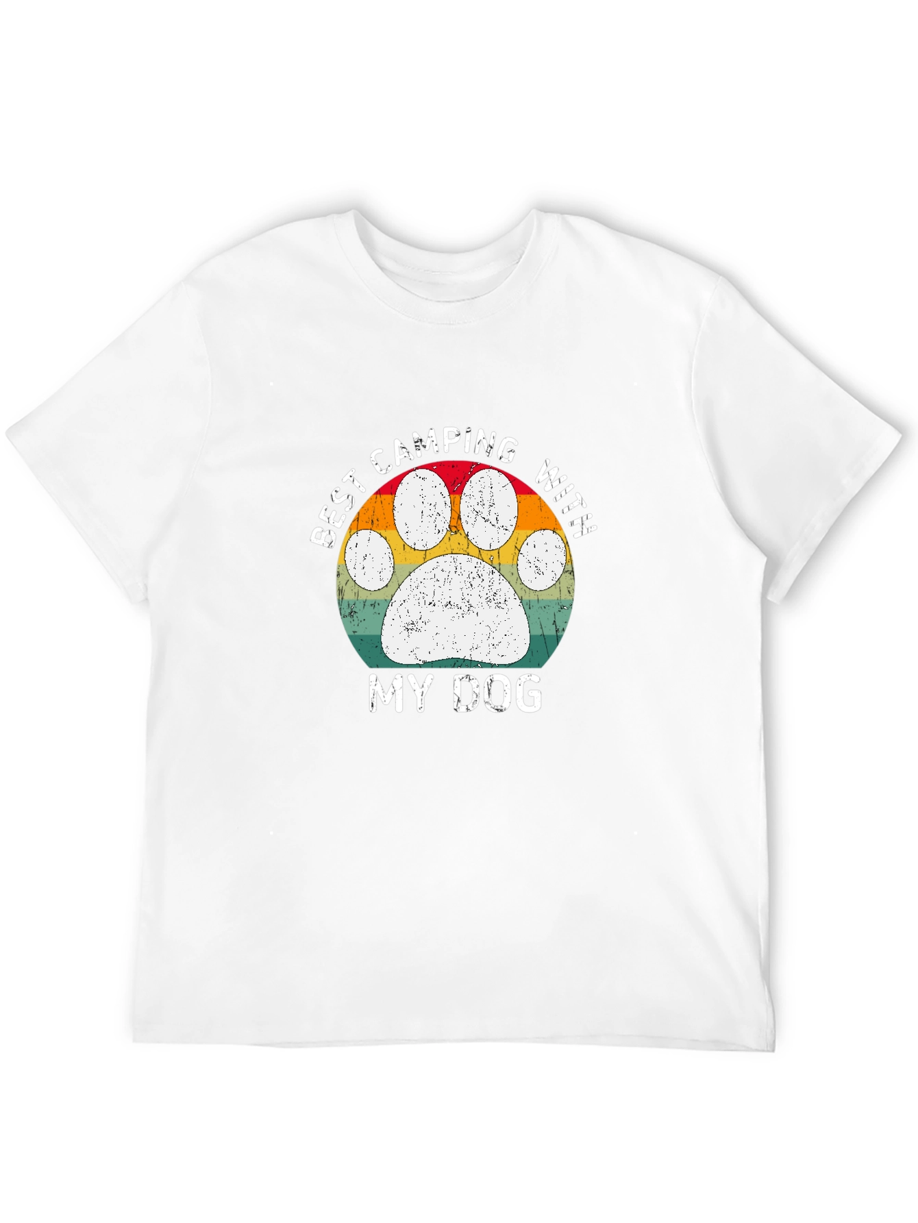 Best Camping With My Dog T-Shirt