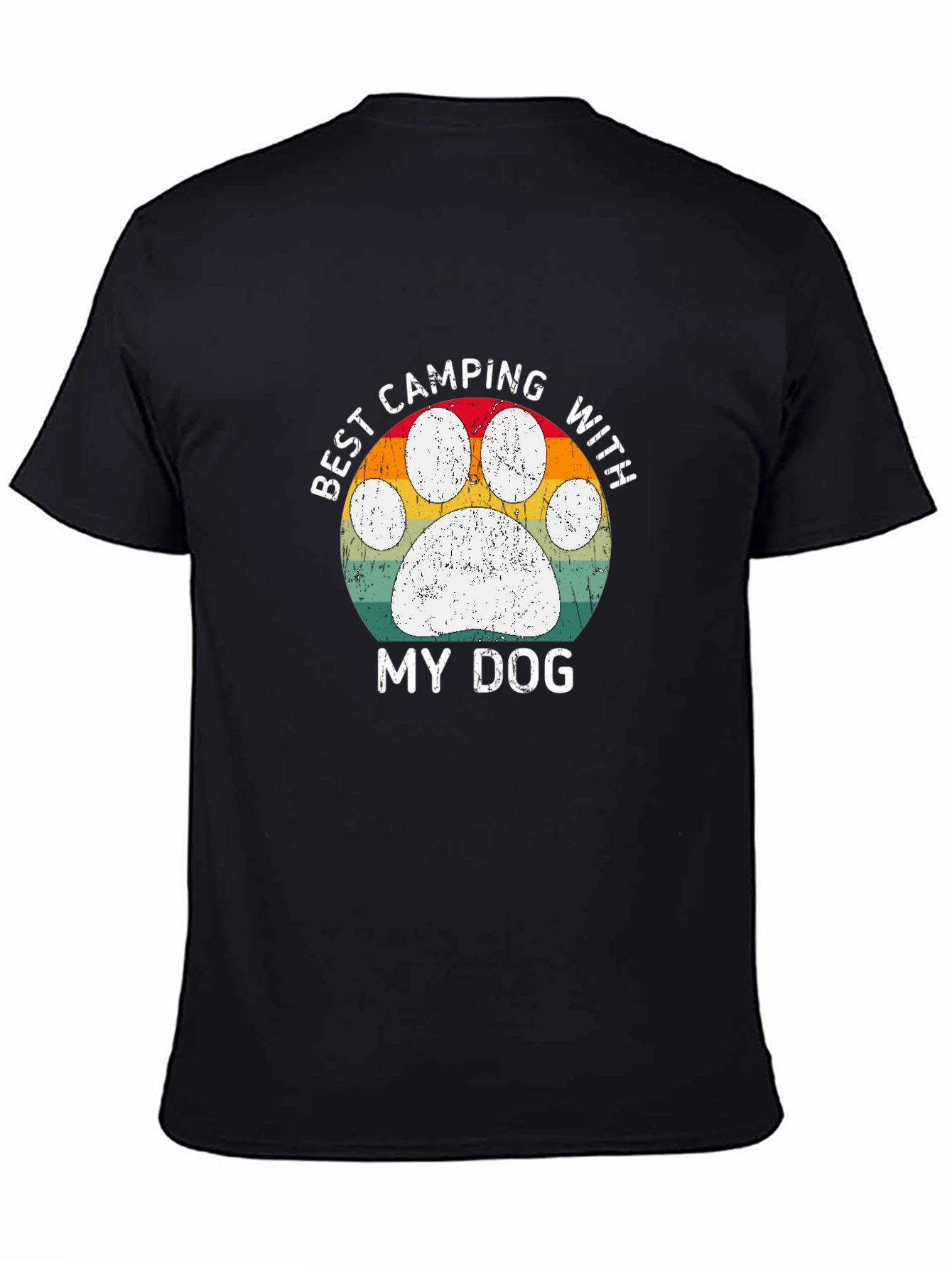 Best Camping With My Dog T-Shirt