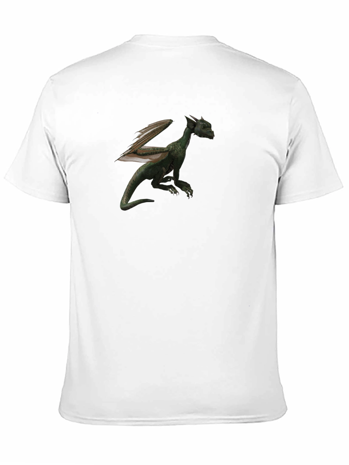 Dragon Graphic T-Shirt - Black Cotton Tee