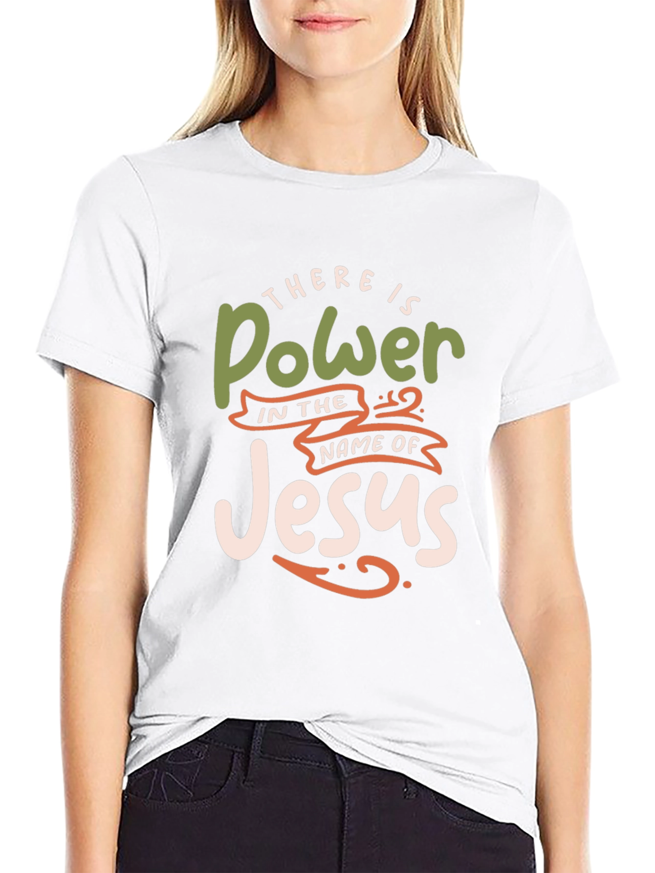 Power in Jesus Name Graphic Tee