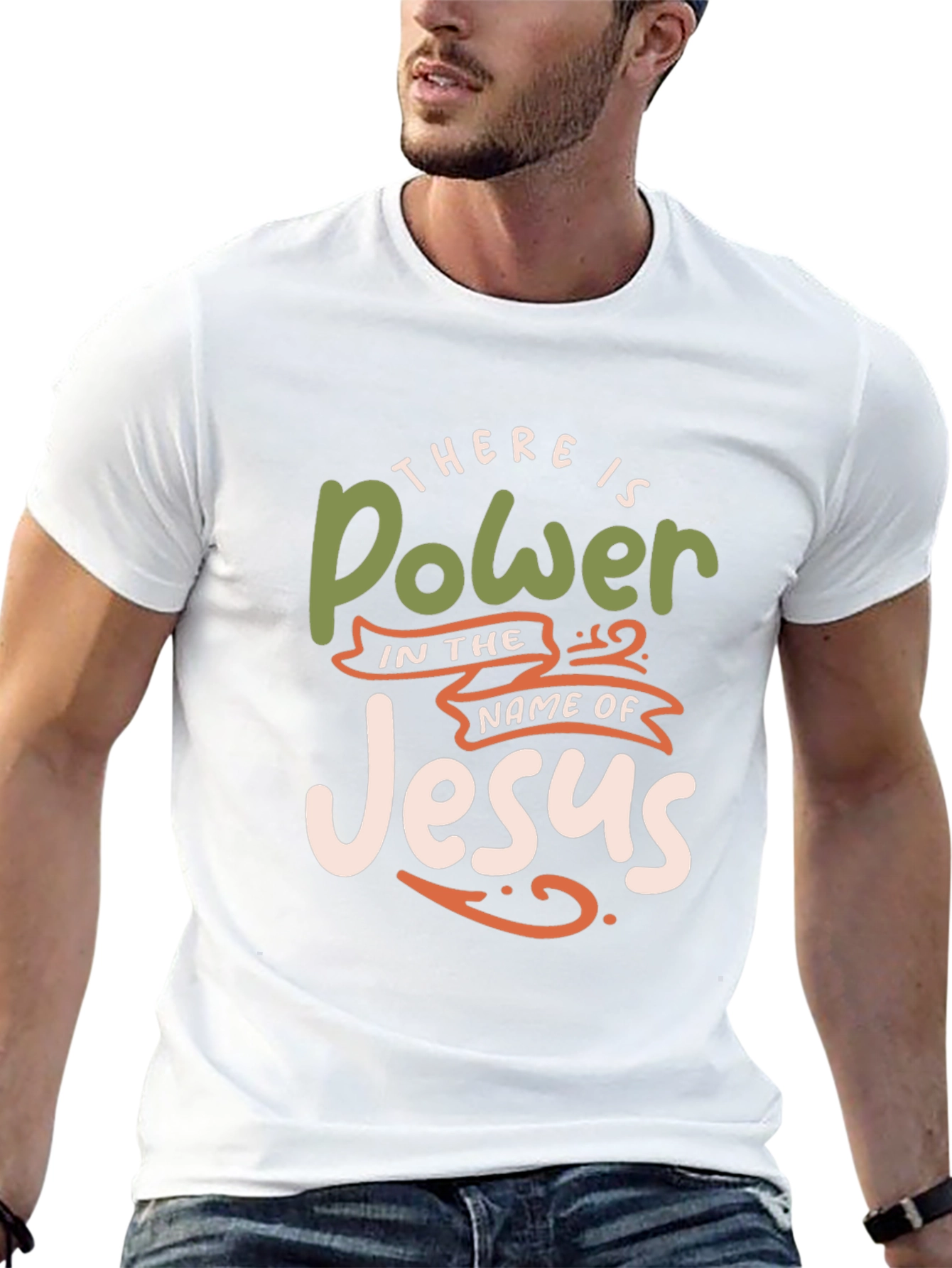 Power in Jesus Name Graphic Tee