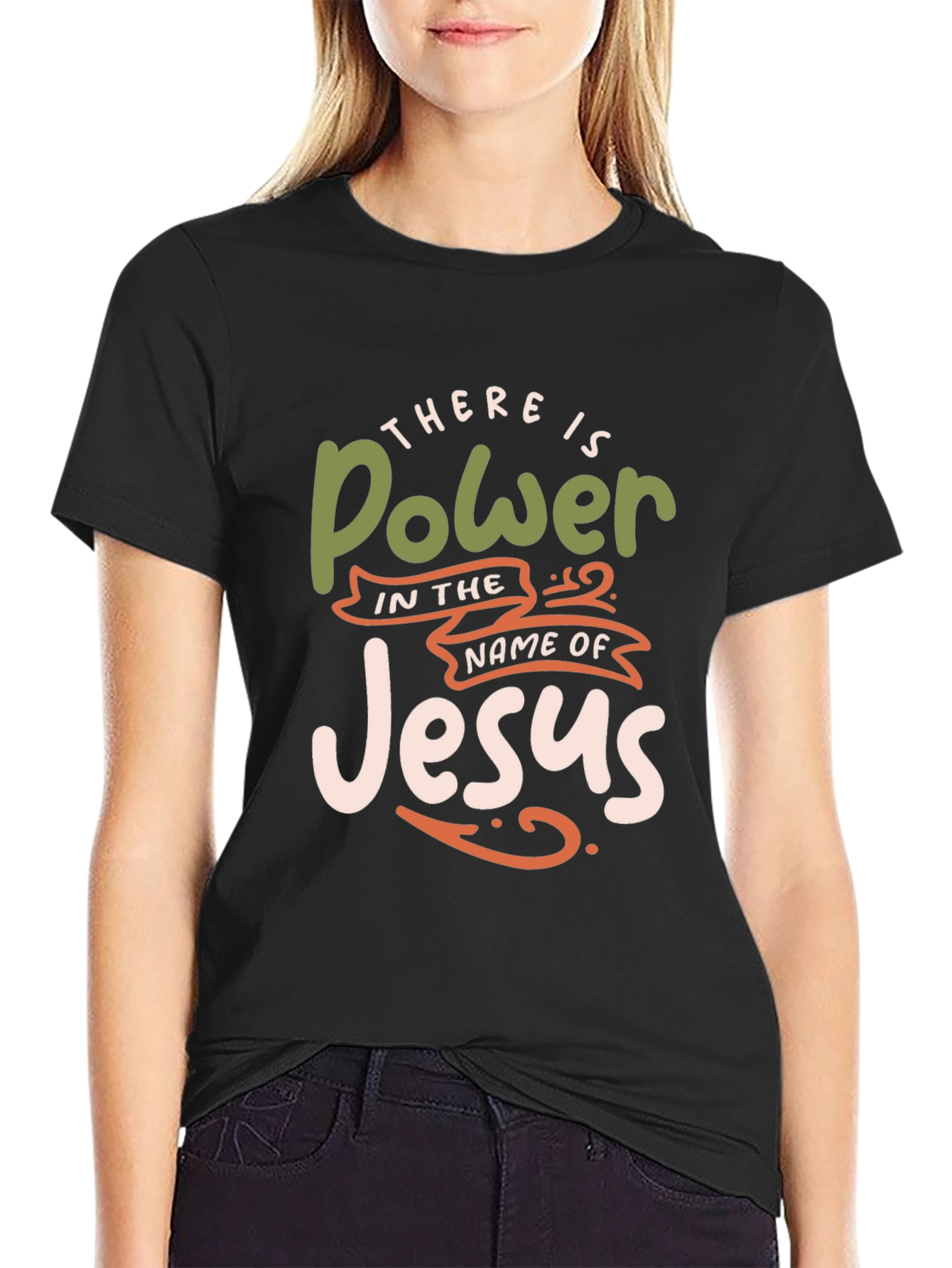 Power in Jesus Name Graphic Tee