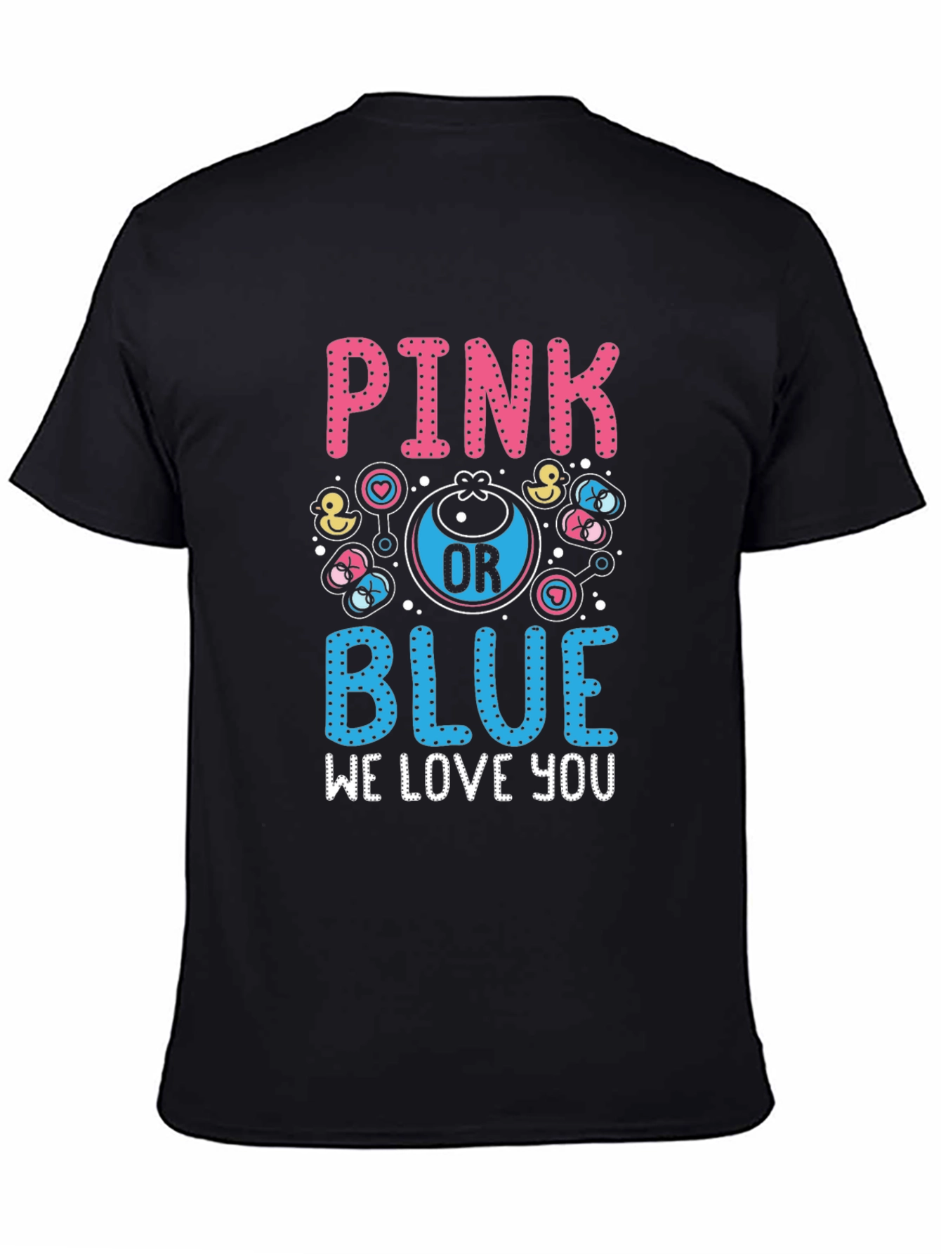 Pink or Blue Gender Reveal T-Shirt