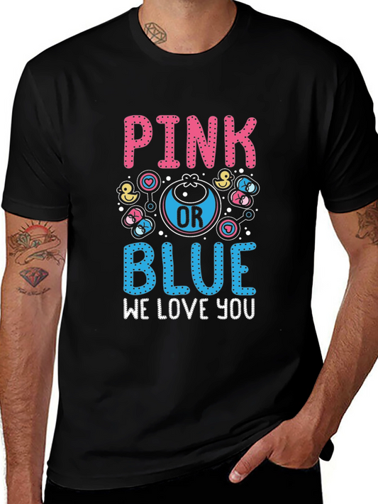 Pink or Blue Gender Reveal T-Shirt