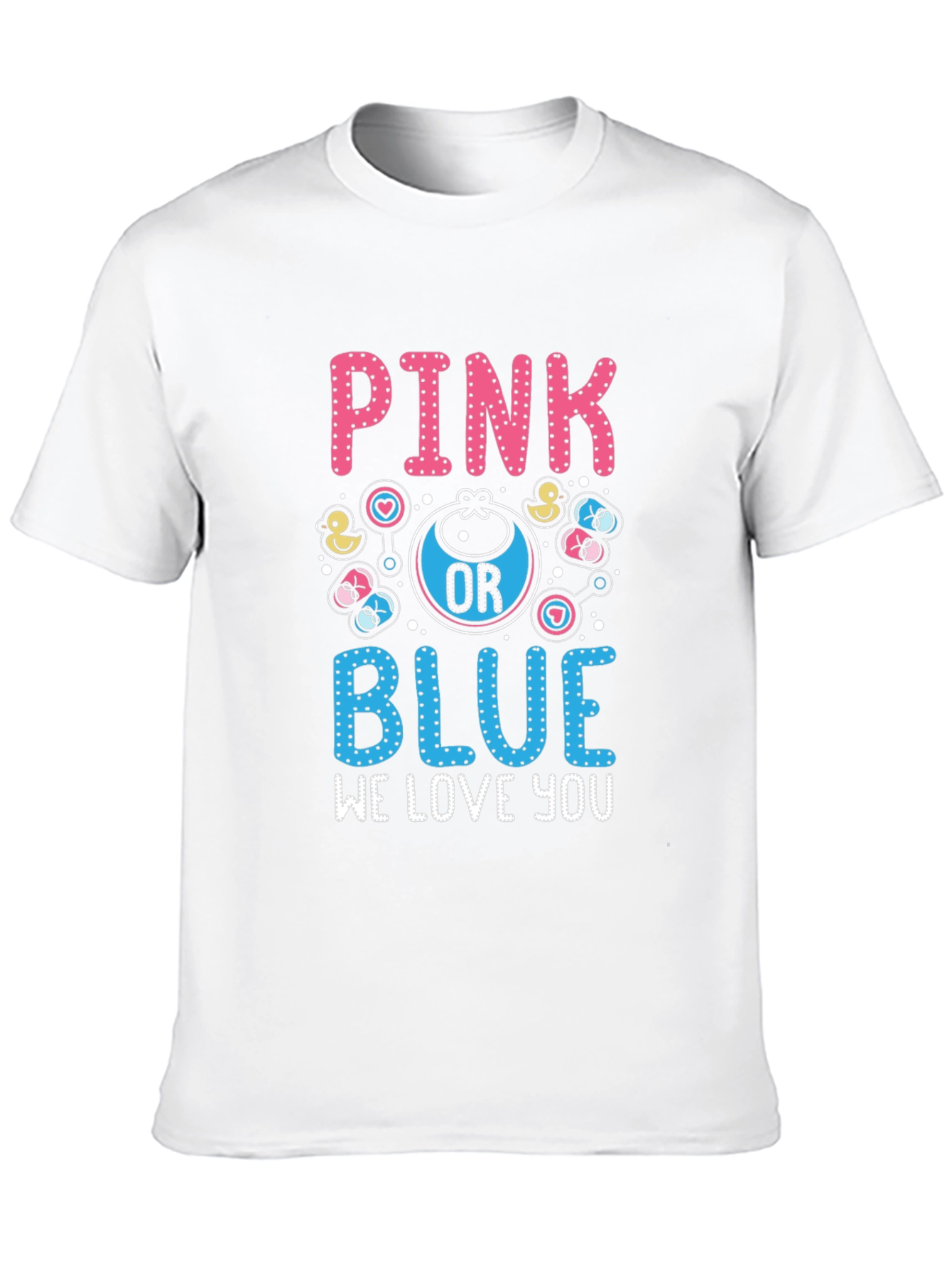 Pink or Blue Gender Reveal T-Shirt