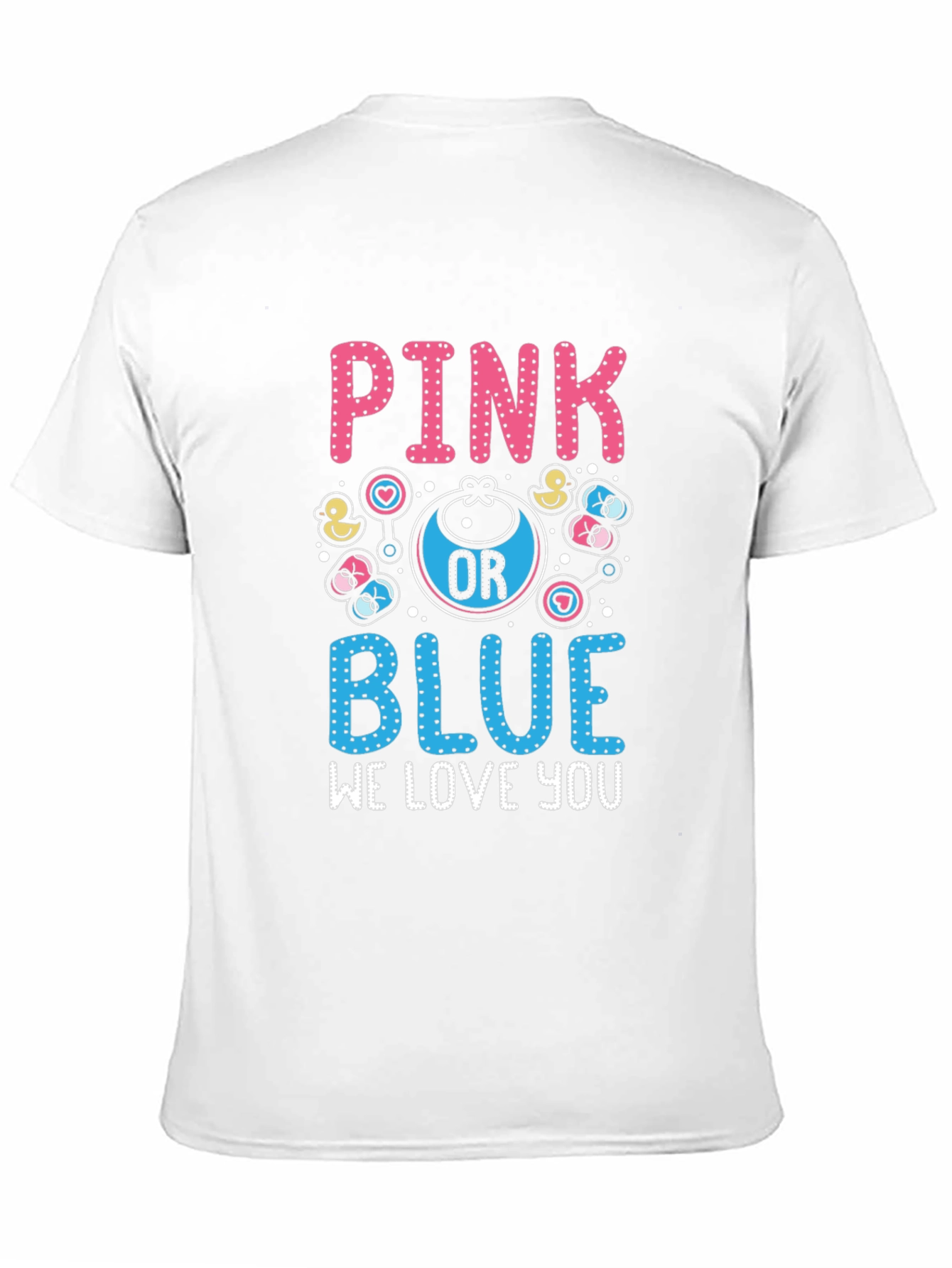 Pink or Blue Gender Reveal T-Shirt