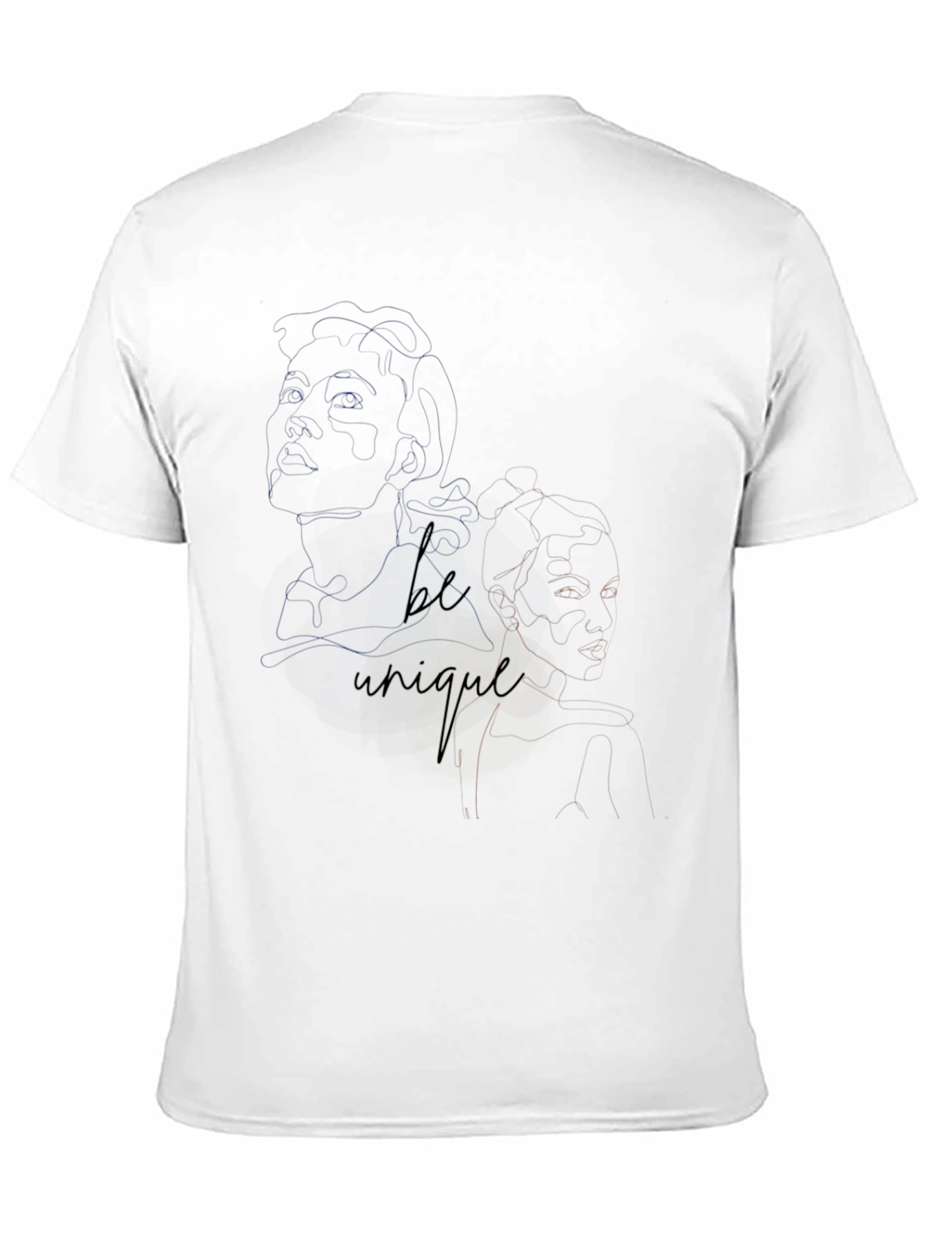 Unique Graphic Tee - Black T-Shirt for Men