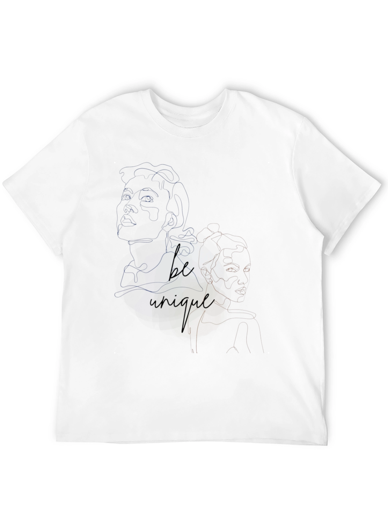 Unique Graphic Tee - Black T-Shirt for Men