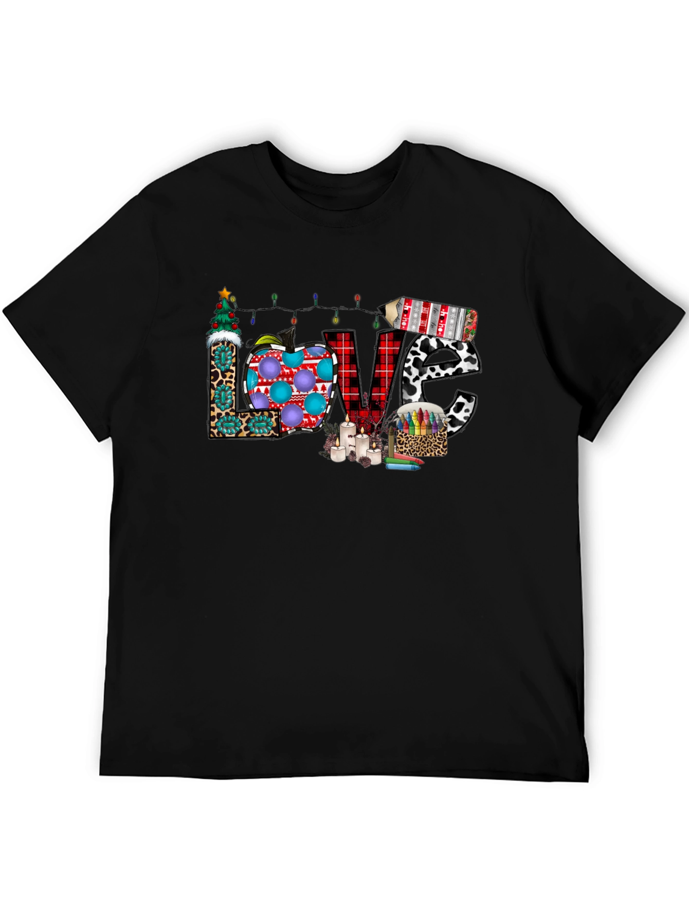 Teacher Love Graphic T-Shirt - Back to School Tee