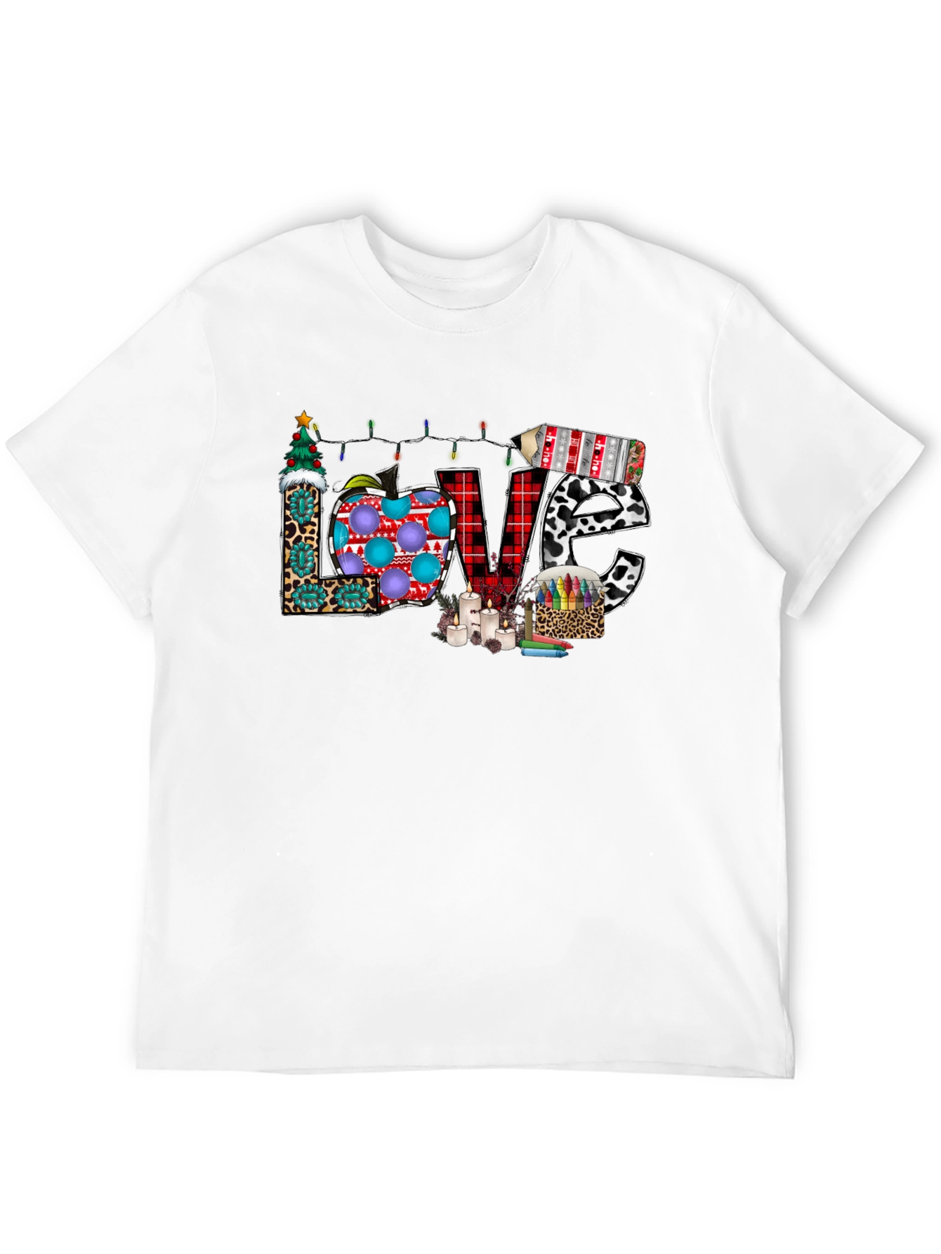 Teacher Love Graphic T-Shirt - Back to School Tee