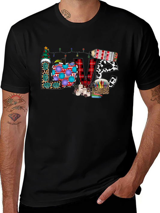 Teacher Love Graphic T-Shirt - Back to School Tee