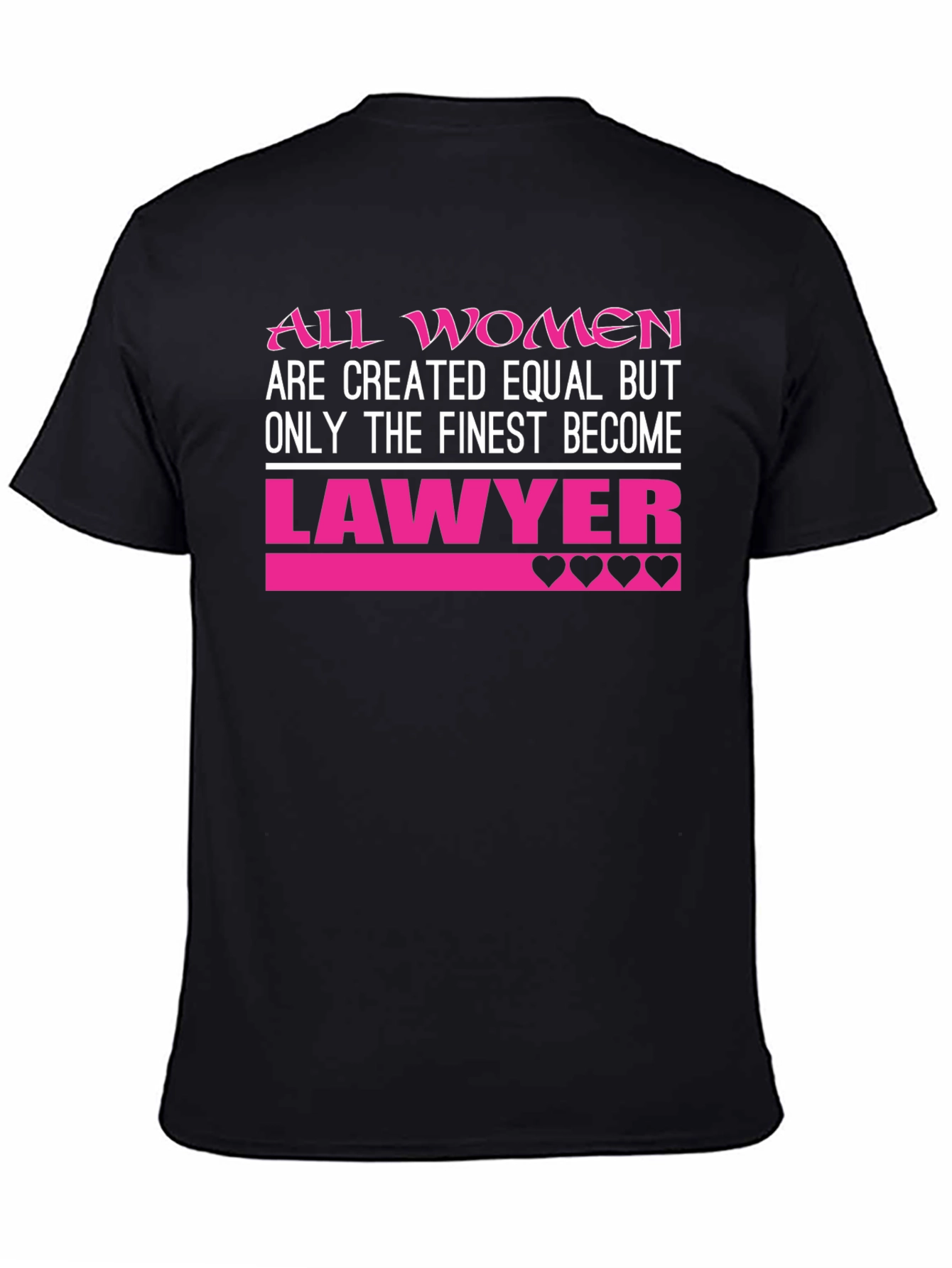 All Women Lawyer T-Shirt - Empowered Attorney Gift