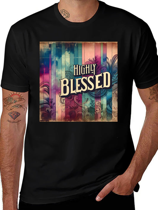 Highly Blessed Graphic Tee - Stylish Comfort