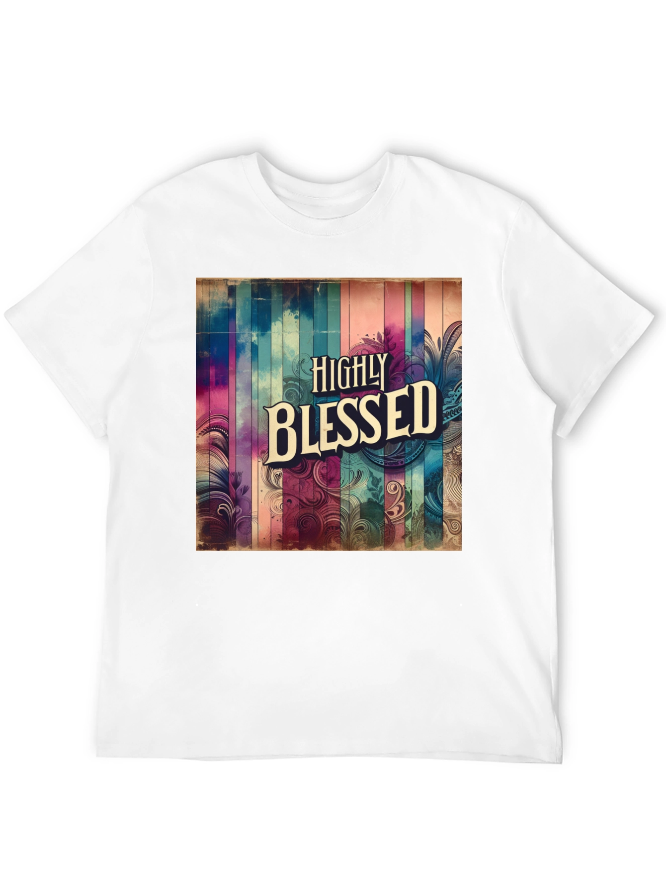 Highly Blessed Graphic Tee - Stylish Comfort