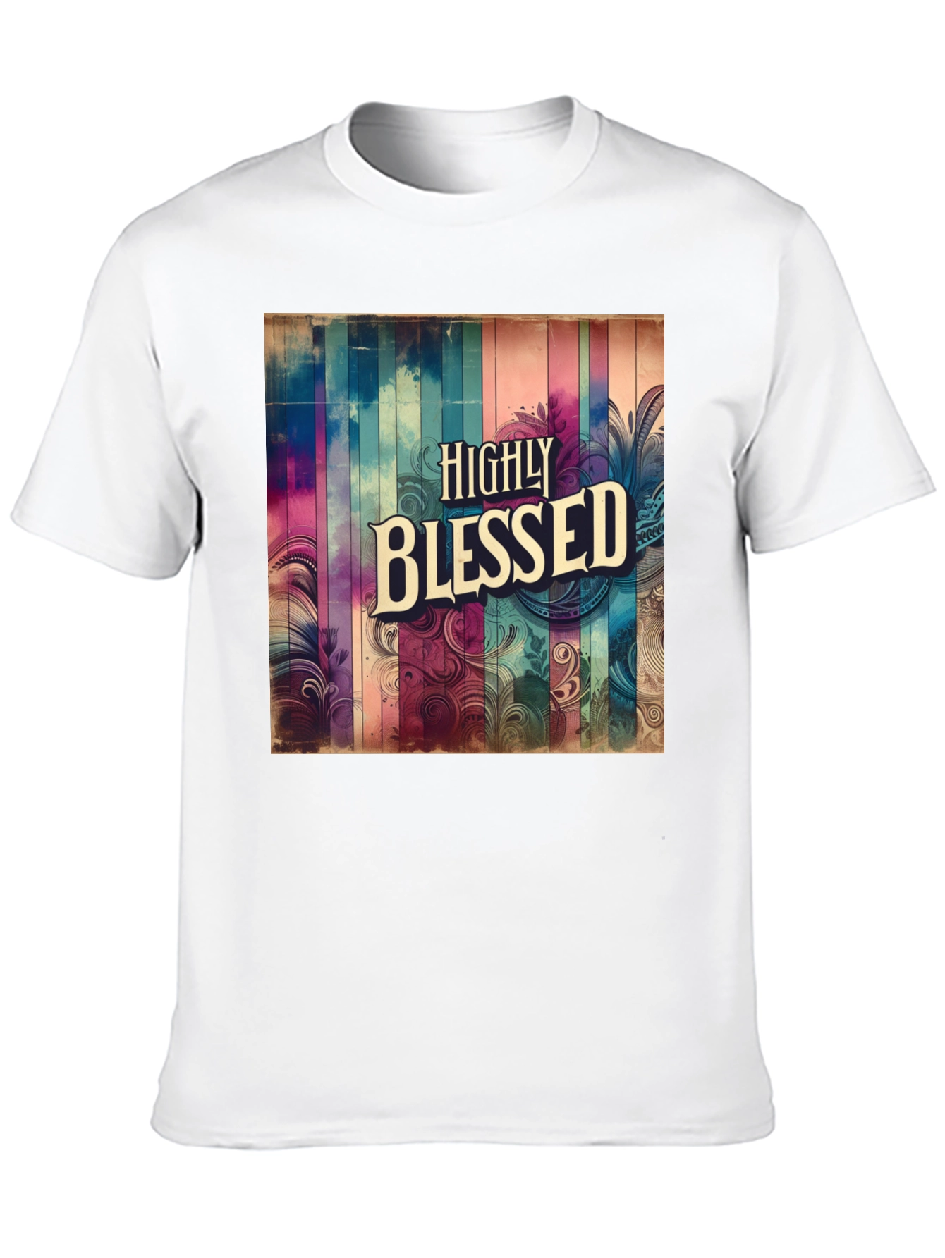 Highly Blessed Graphic Tee - Stylish Comfort