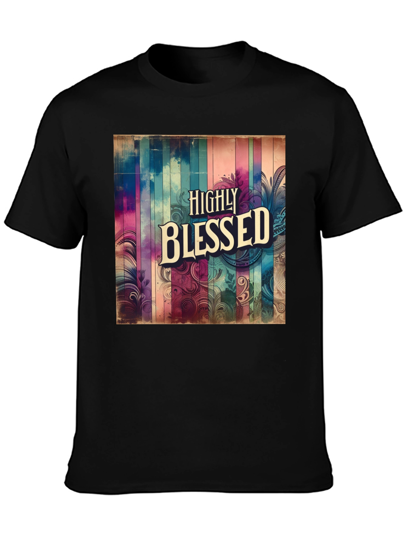 Highly Blessed Graphic Tee - Stylish Comfort