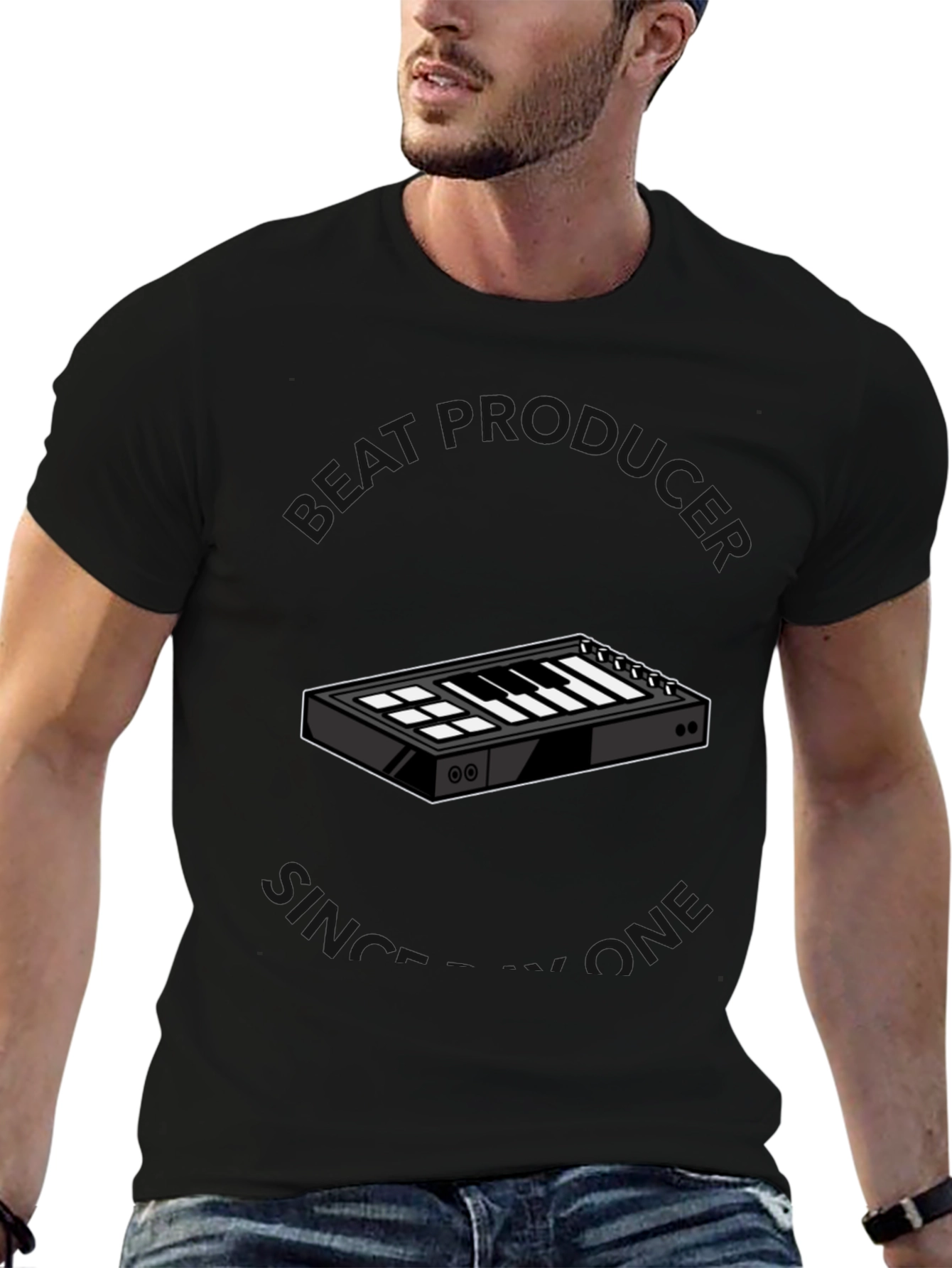 Music Producer T-Shirt - Black
