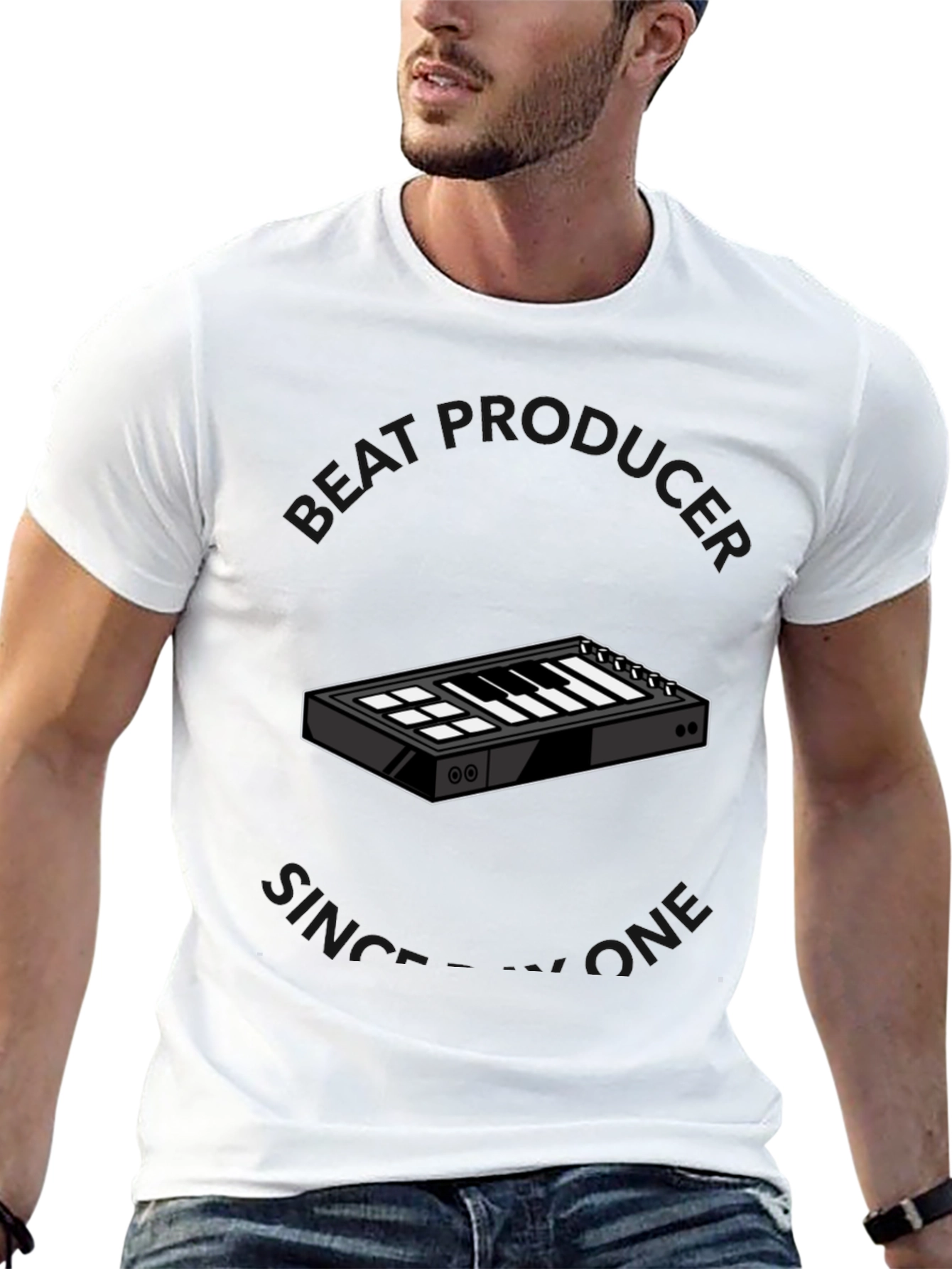 Music Producer T-Shirt - Black