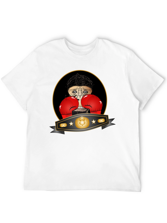 Boxing Monkey T-Shirt: Champion Style Funny Graphic Tee