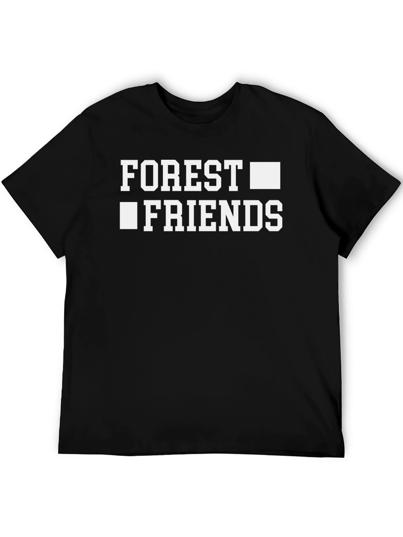 Forest Friends Graphic Tee - Black
