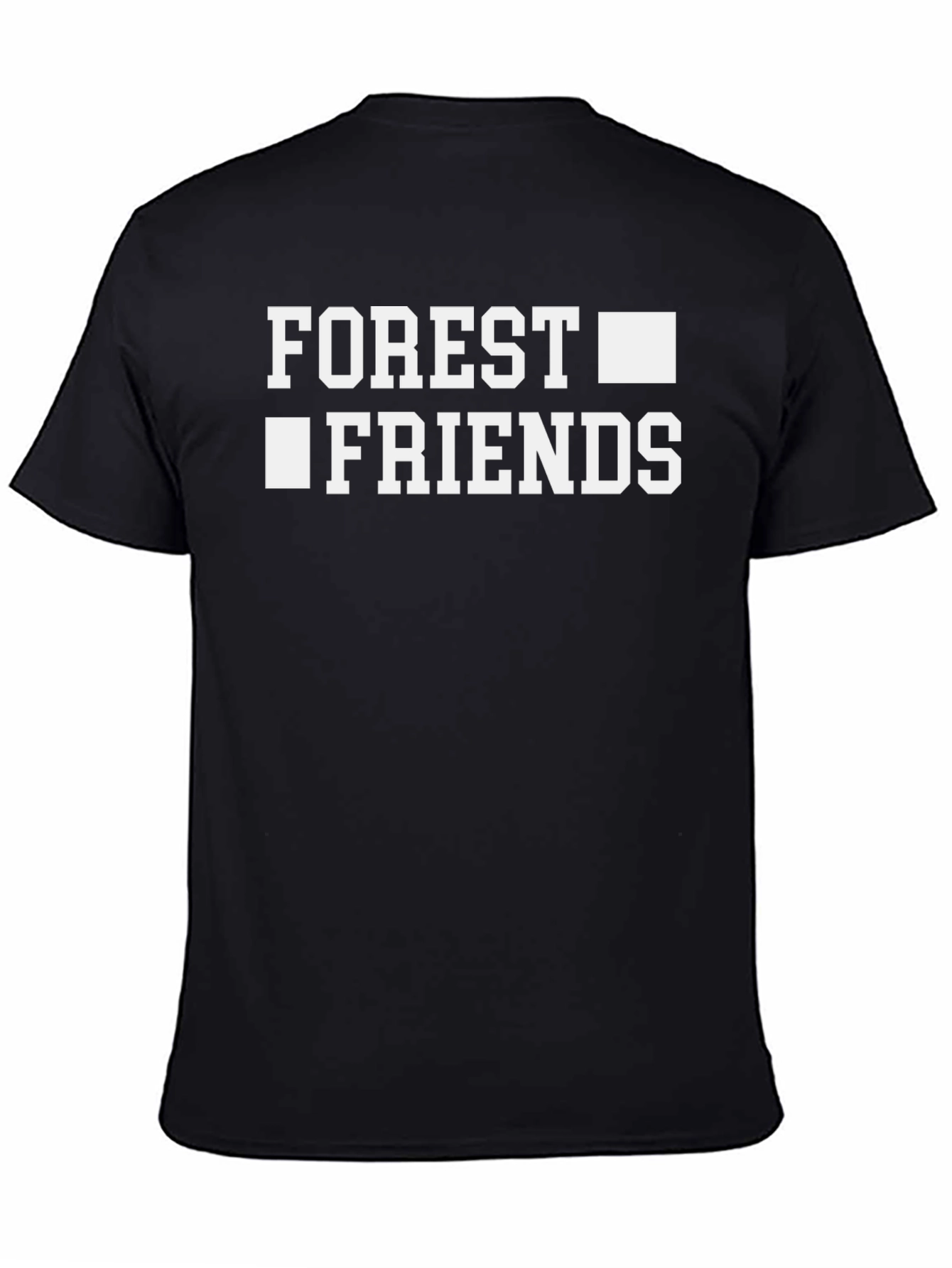 Forest Friends Graphic Tee - Black