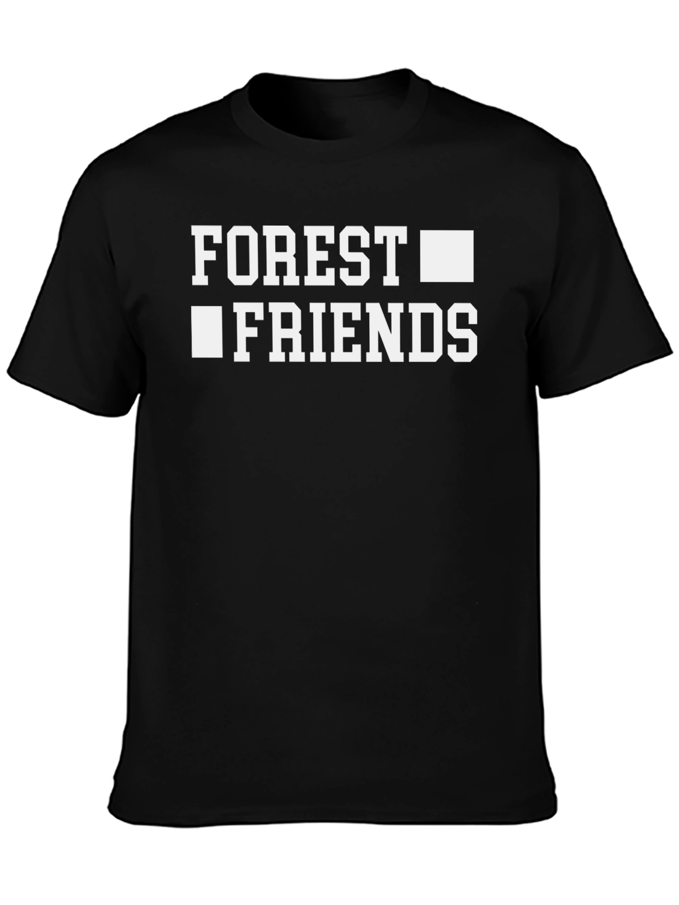 Forest Friends Graphic Tee - Black