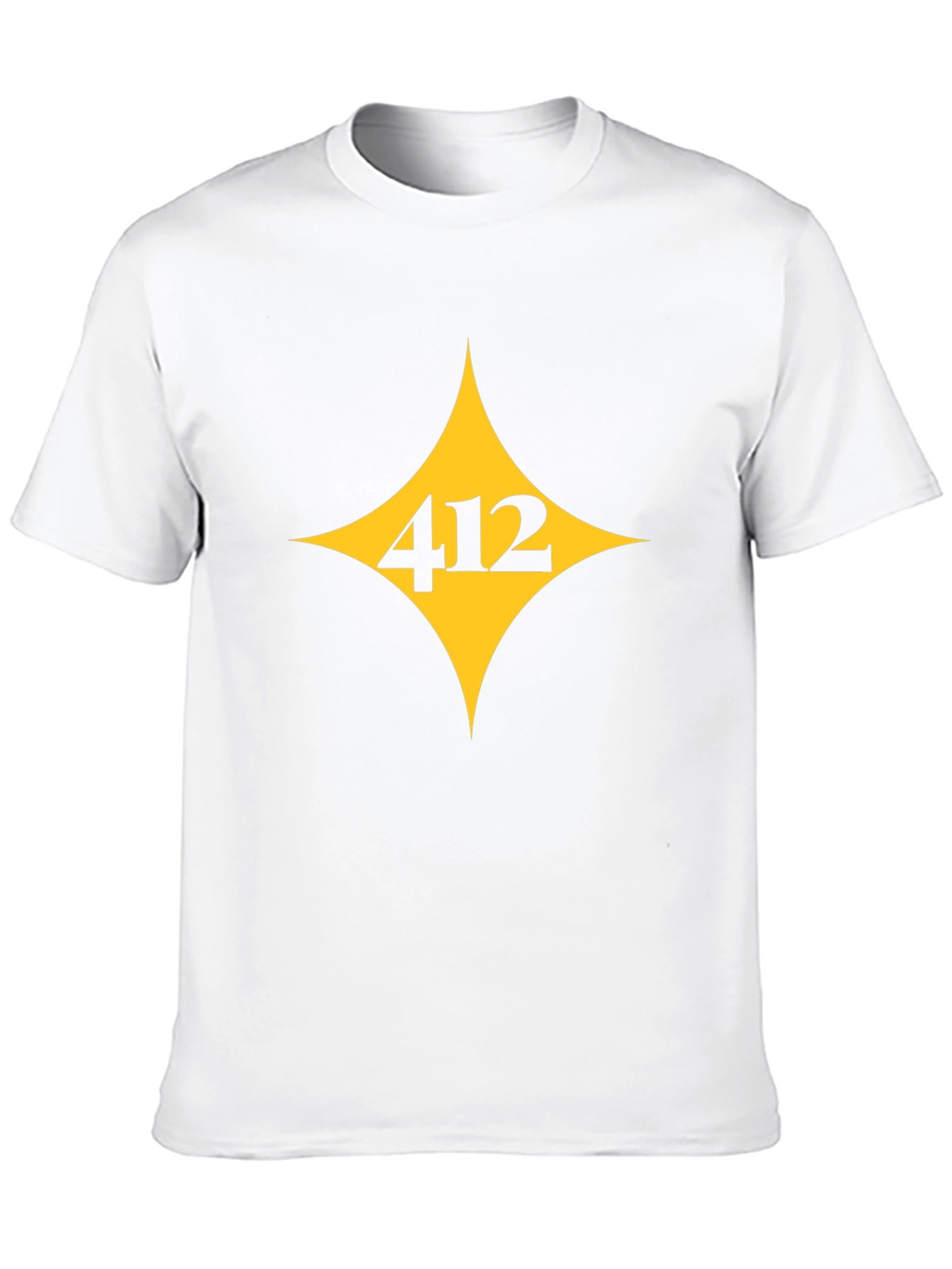 Pittsburgh 412 Black T-Shirt