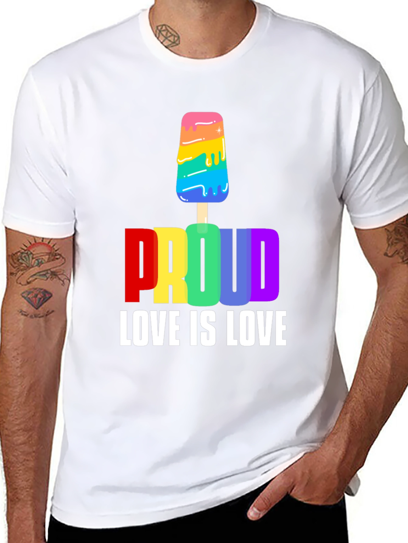 Proud Love Is Love LGBTQ+ T-Shirt