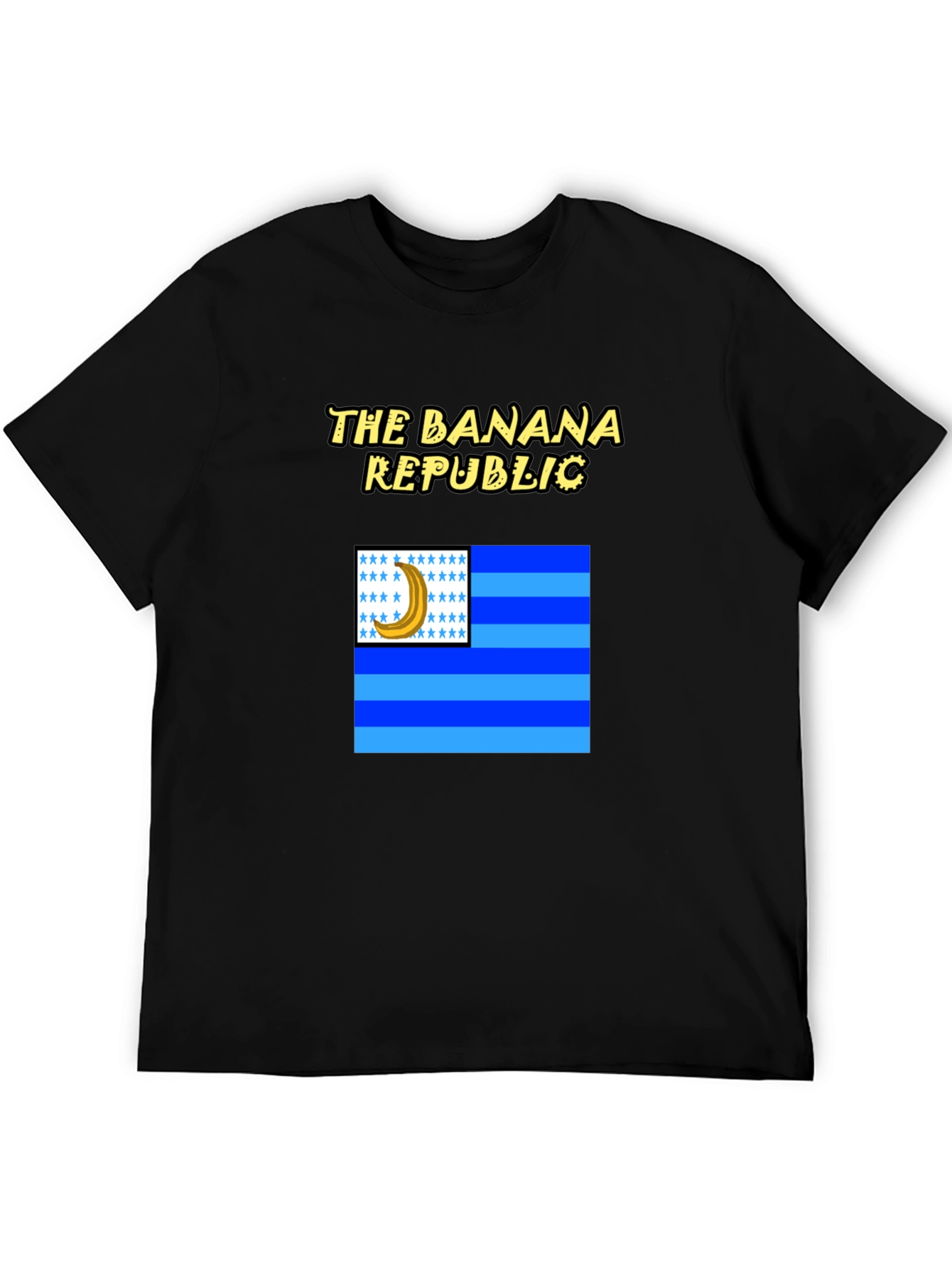 Banana Republic Graphic T-Shirt - Black