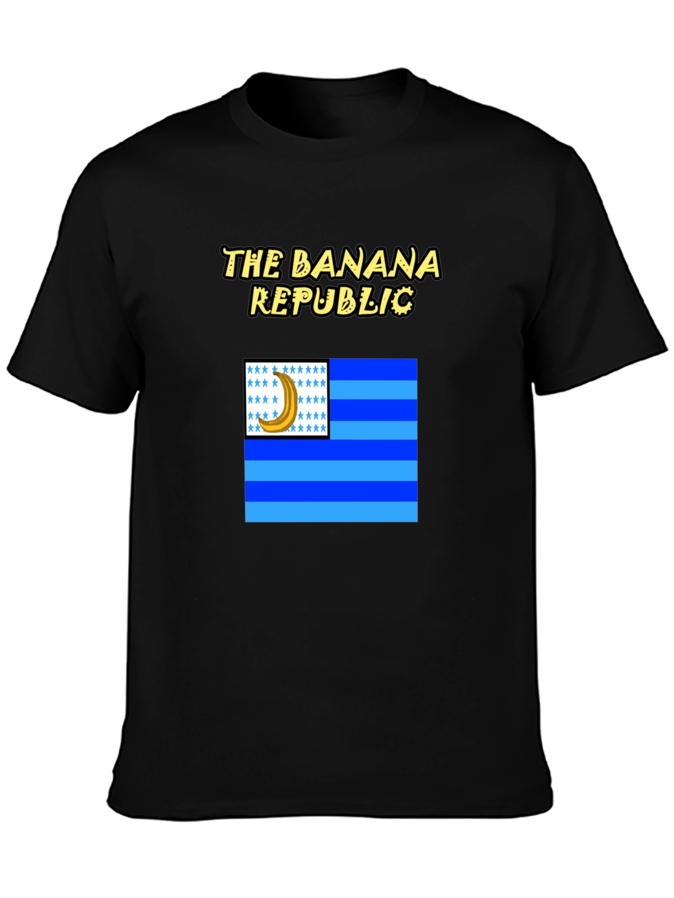 Banana Republic Graphic T-Shirt - Black