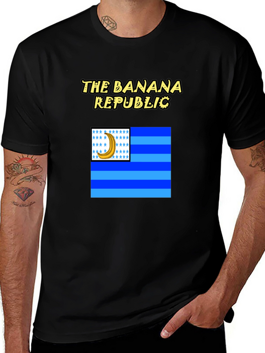Banana Republic Graphic T-Shirt - Black