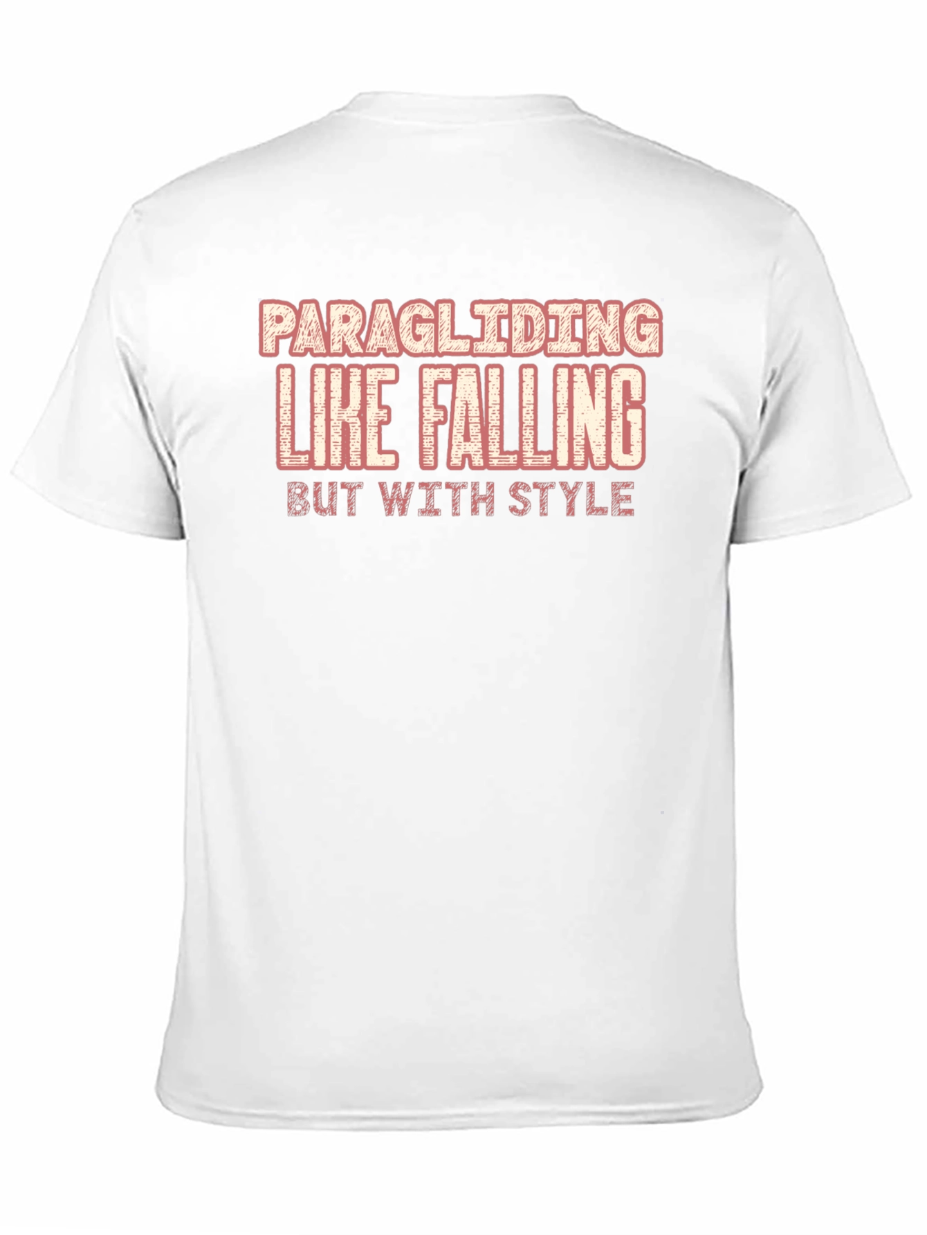 Paragliding Style T-Shirt - Funny Aviation Tee