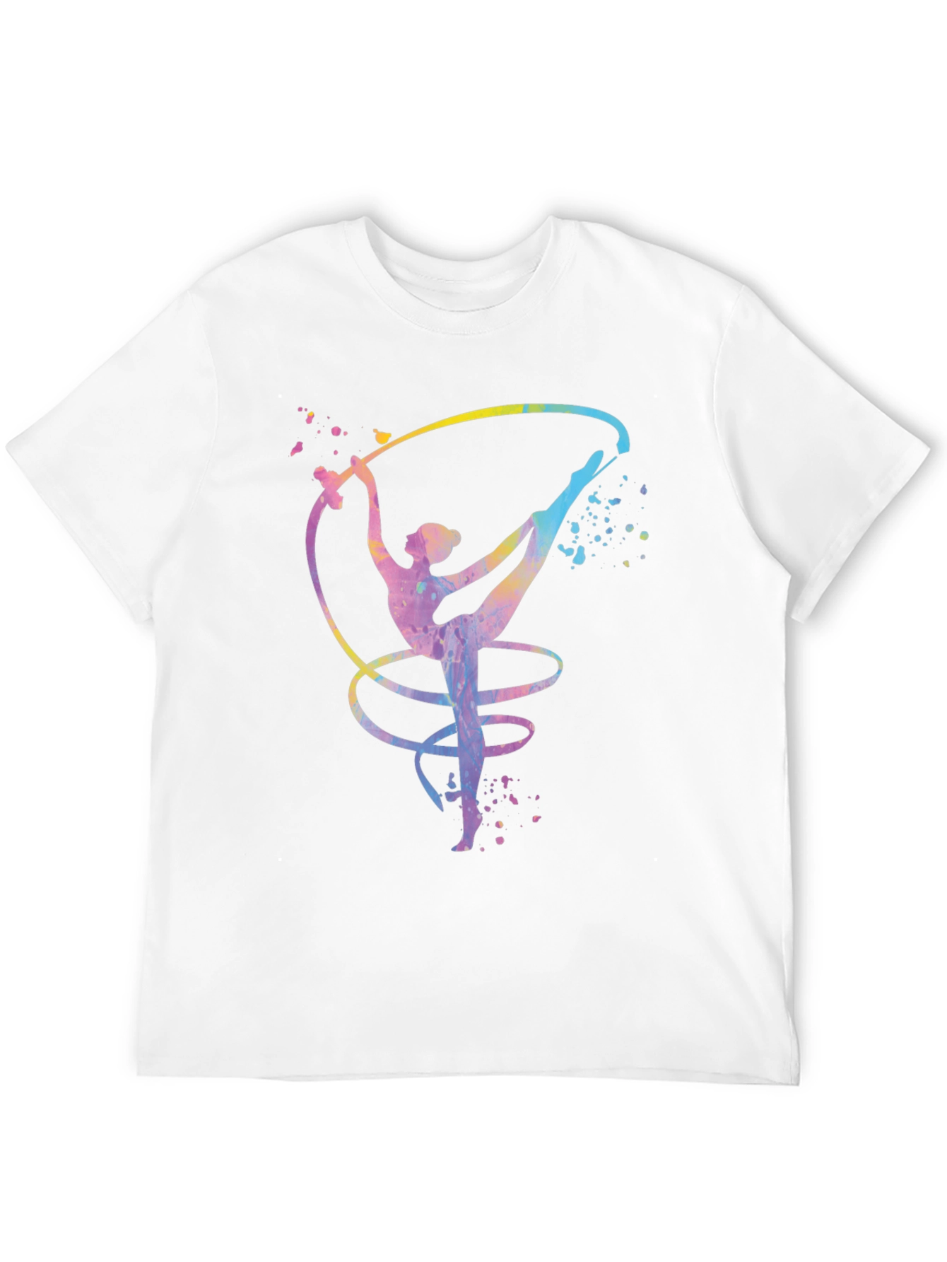 Gymnast Ribbon Black T-Shirt