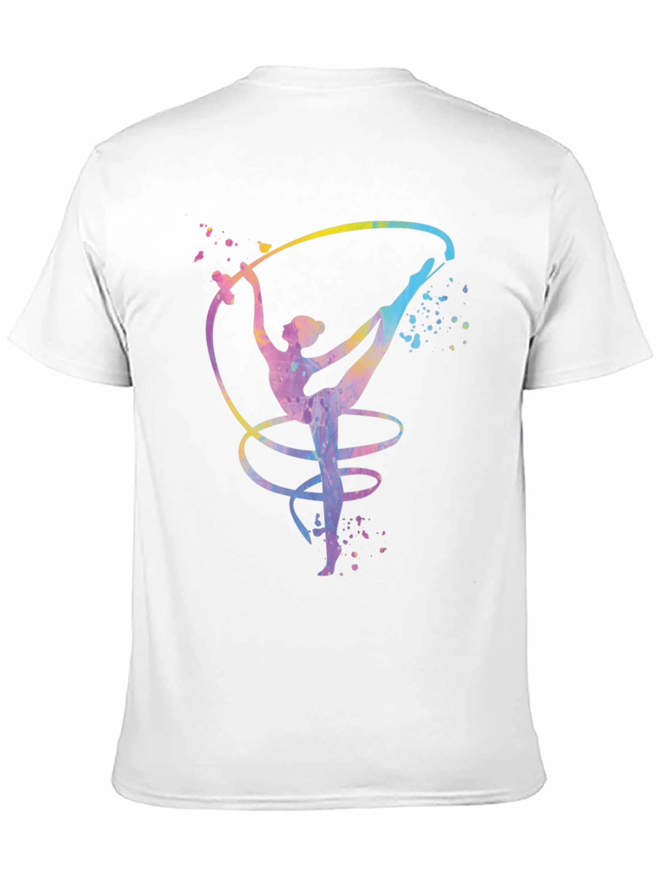 Gymnast Ribbon Black T-Shirt