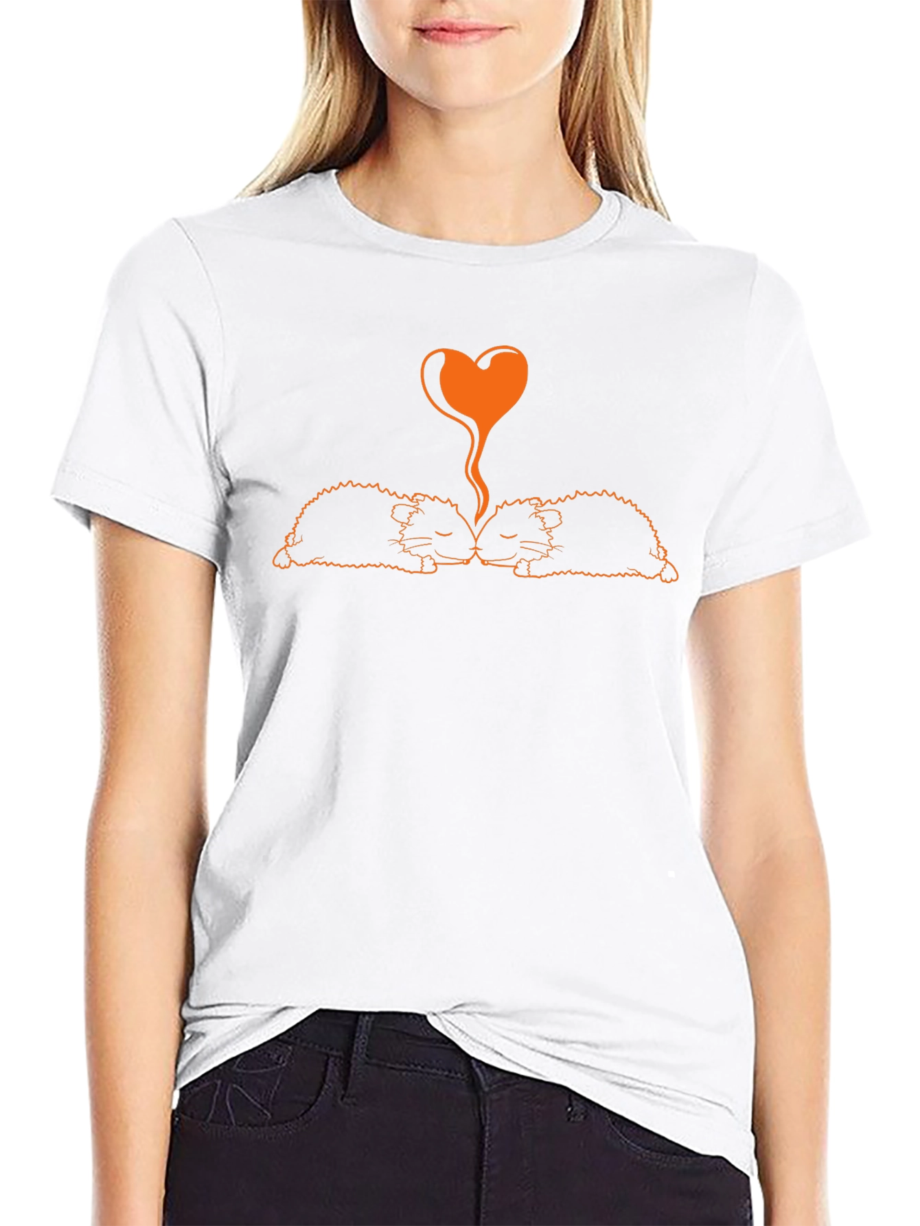 Hedgehog Love T-Shirt - Cute Animal Graphic Tee