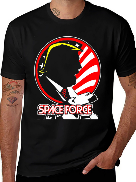 Trump Space Force Graphic T-Shirt