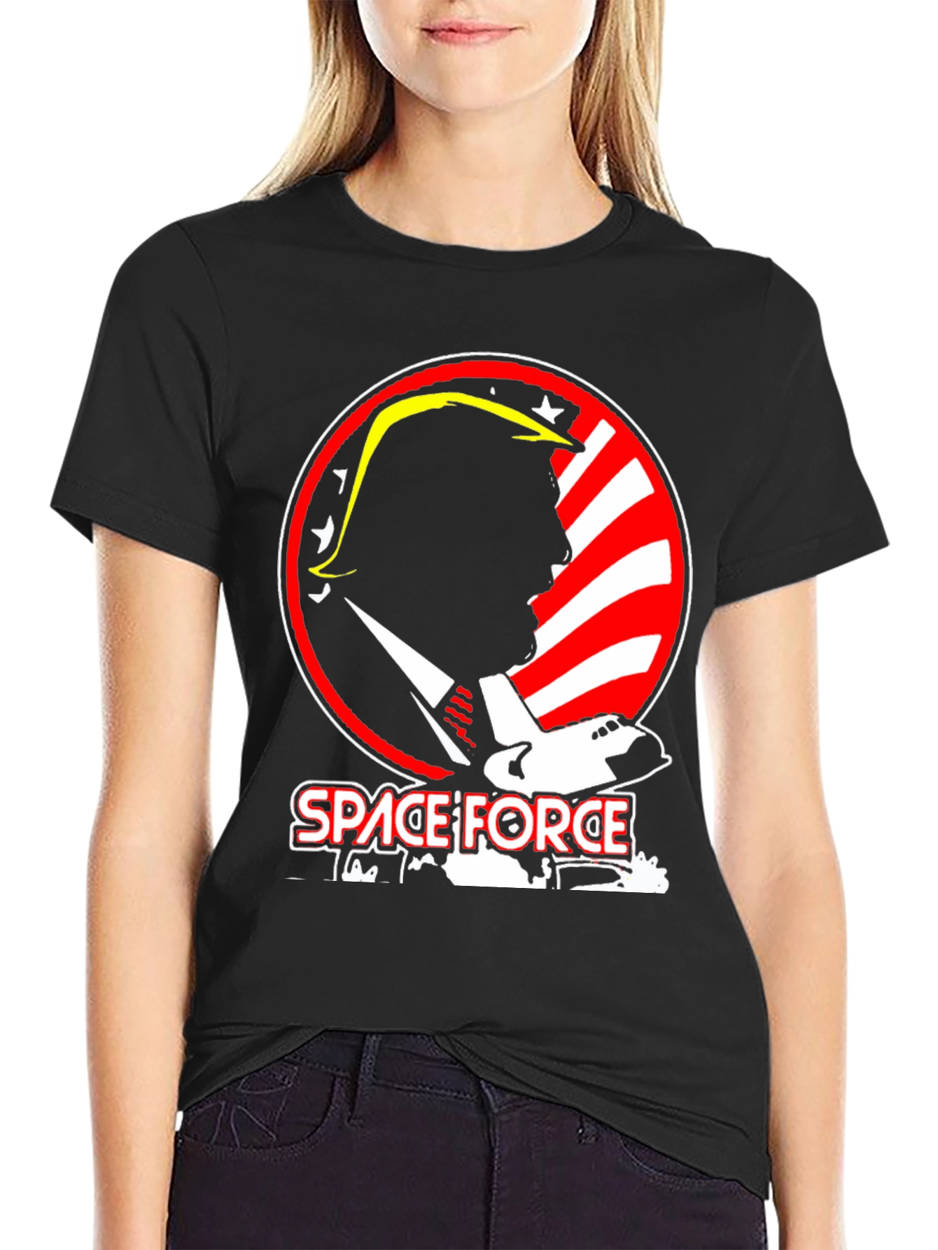 Trump Space Force Graphic T-Shirt