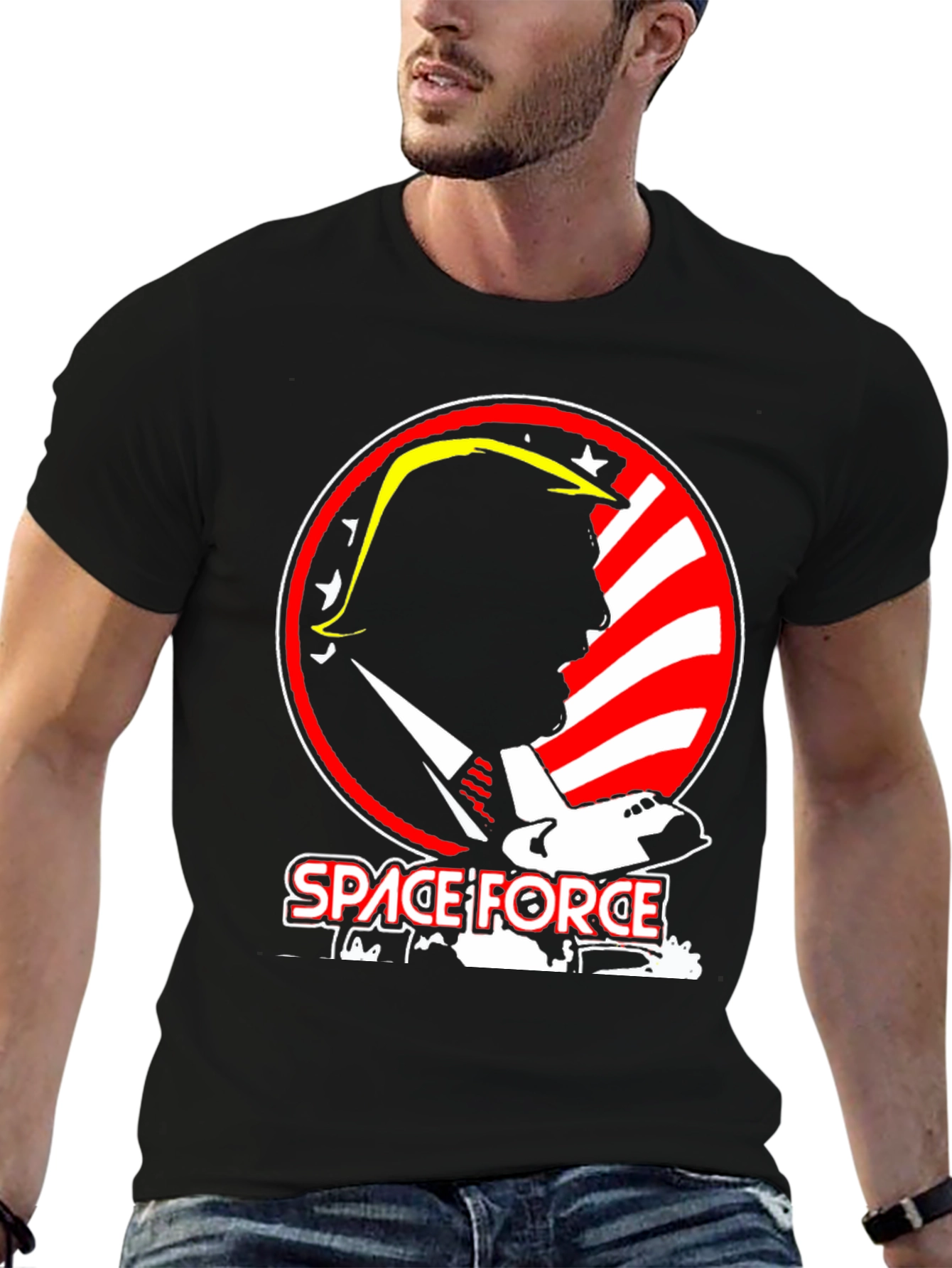 Trump Space Force Graphic T-Shirt