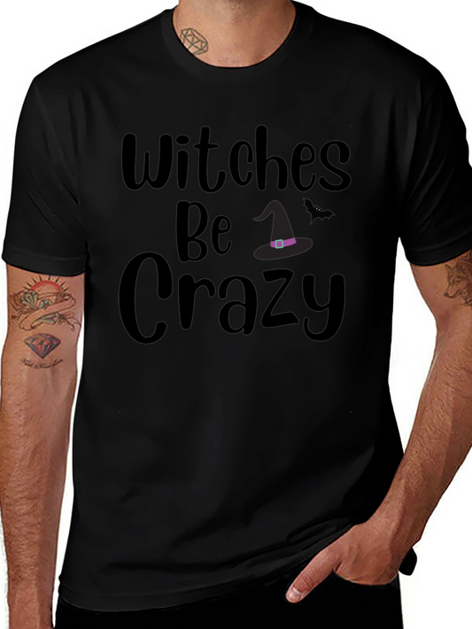 Witches Be Crazy Halloween Graphic Tee