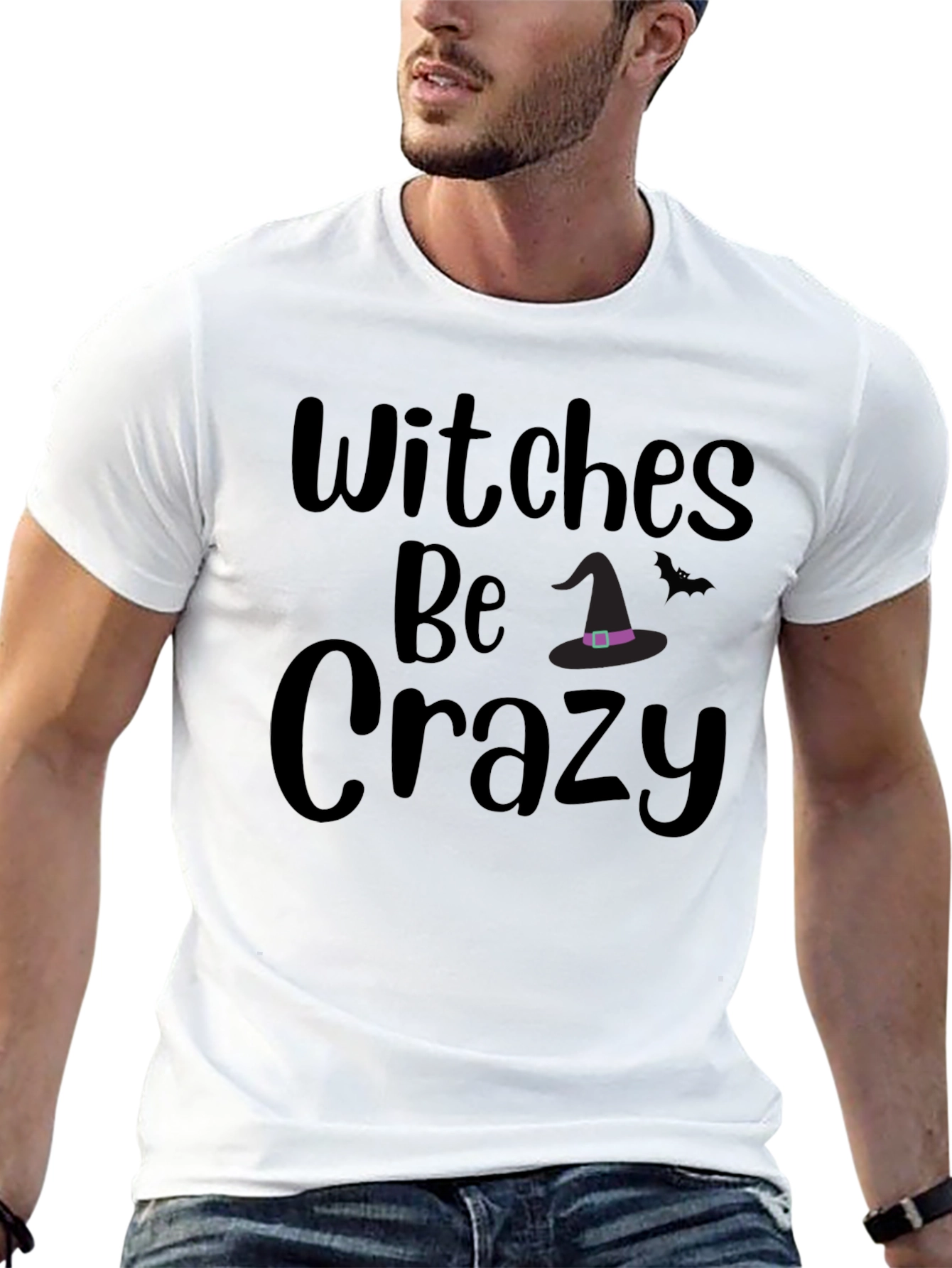 Witches Be Crazy Halloween Graphic Tee