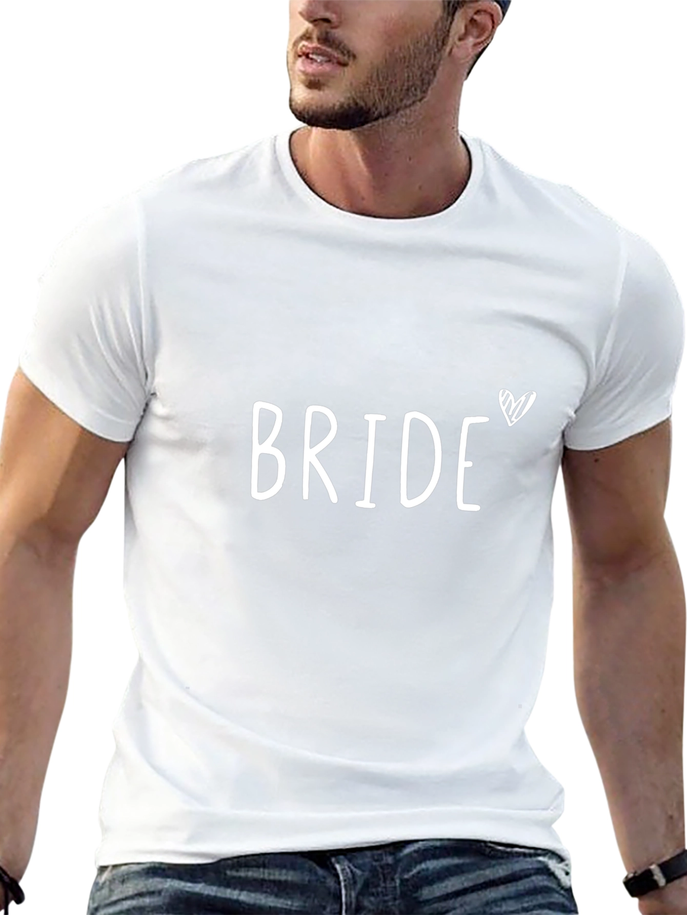 Bride T-Shirt with Heart