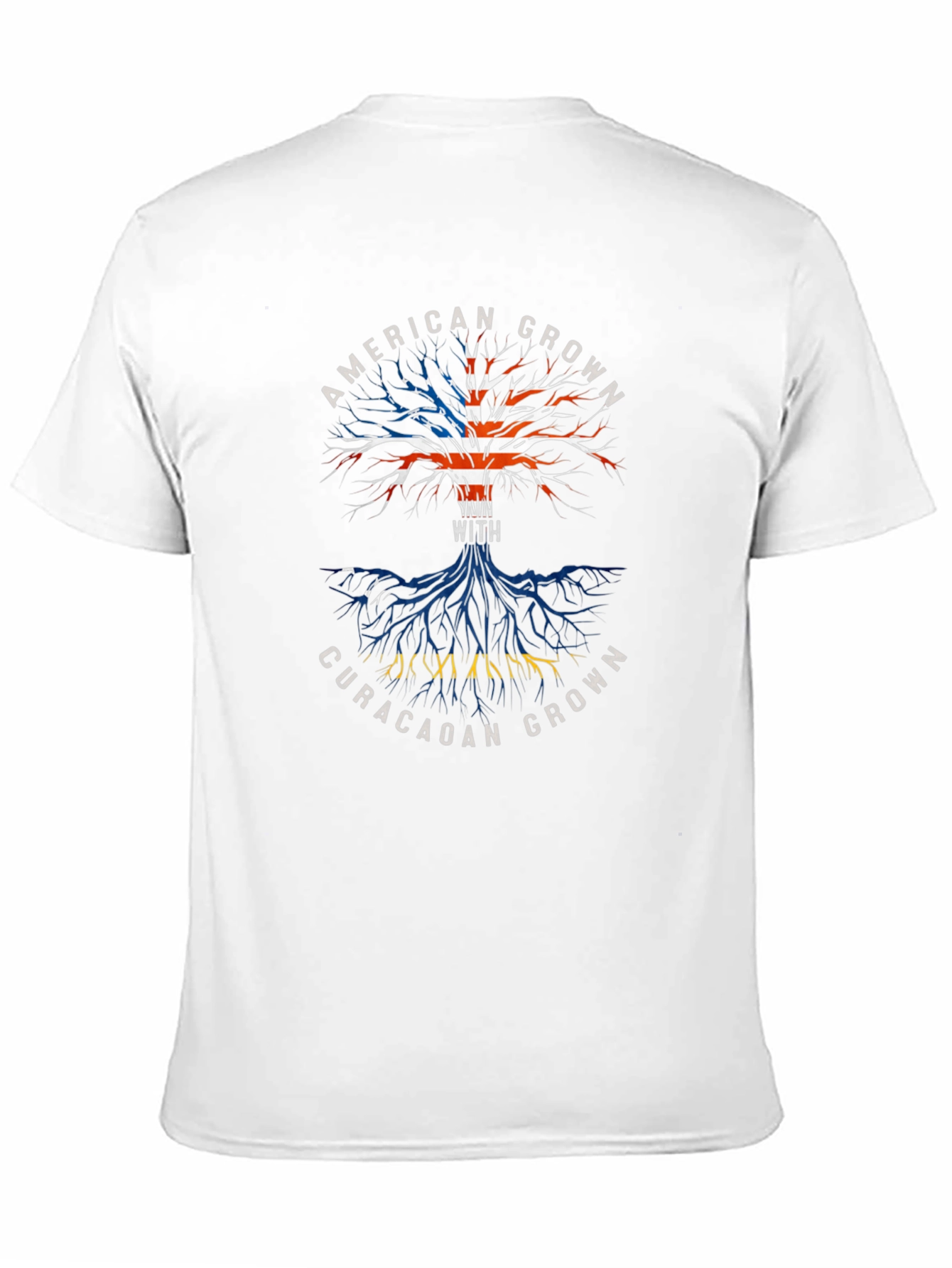 American Grown with Curacao Roots T-Shirt
