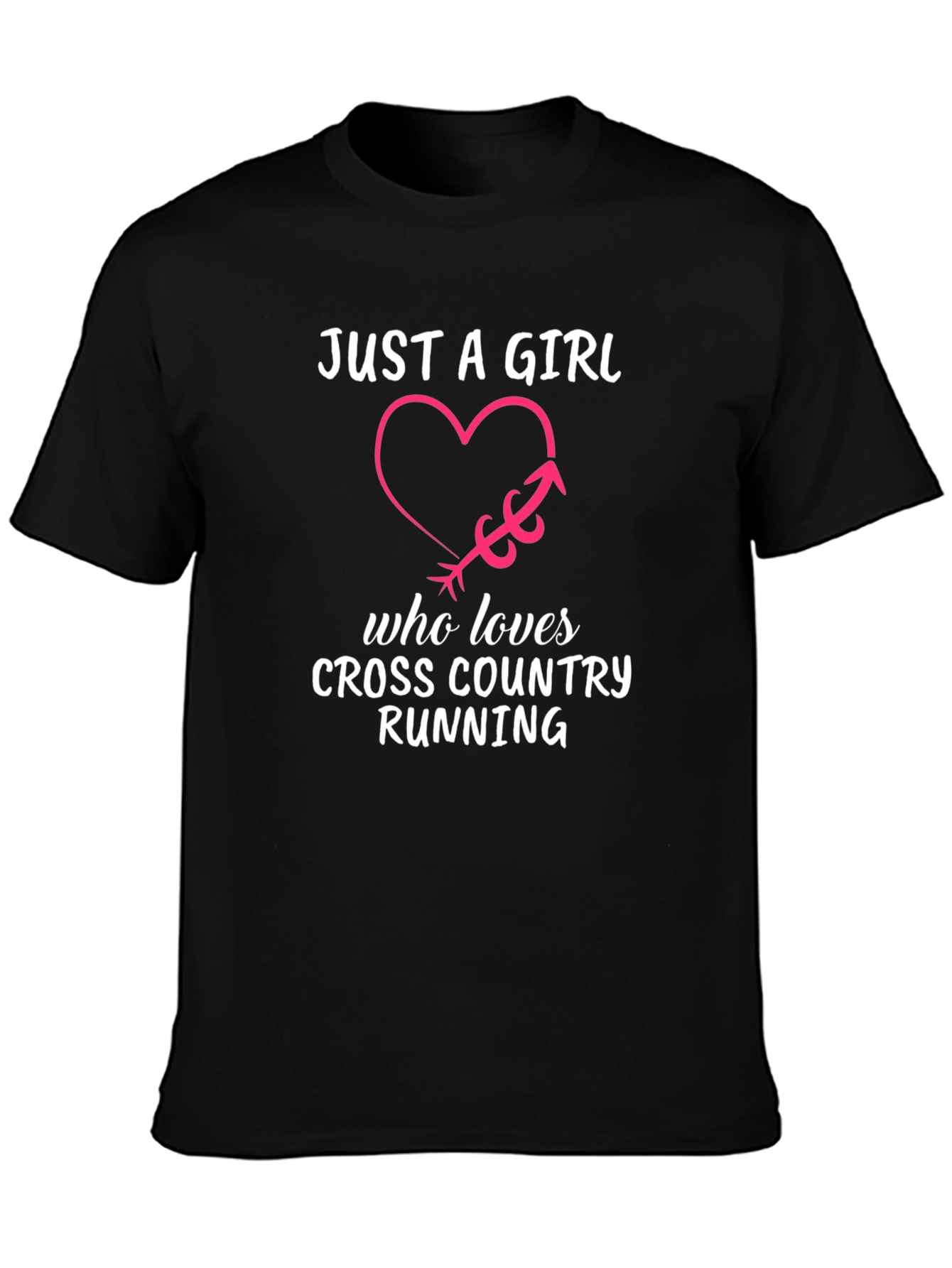 Cross Country Running Girls T-Shirt
